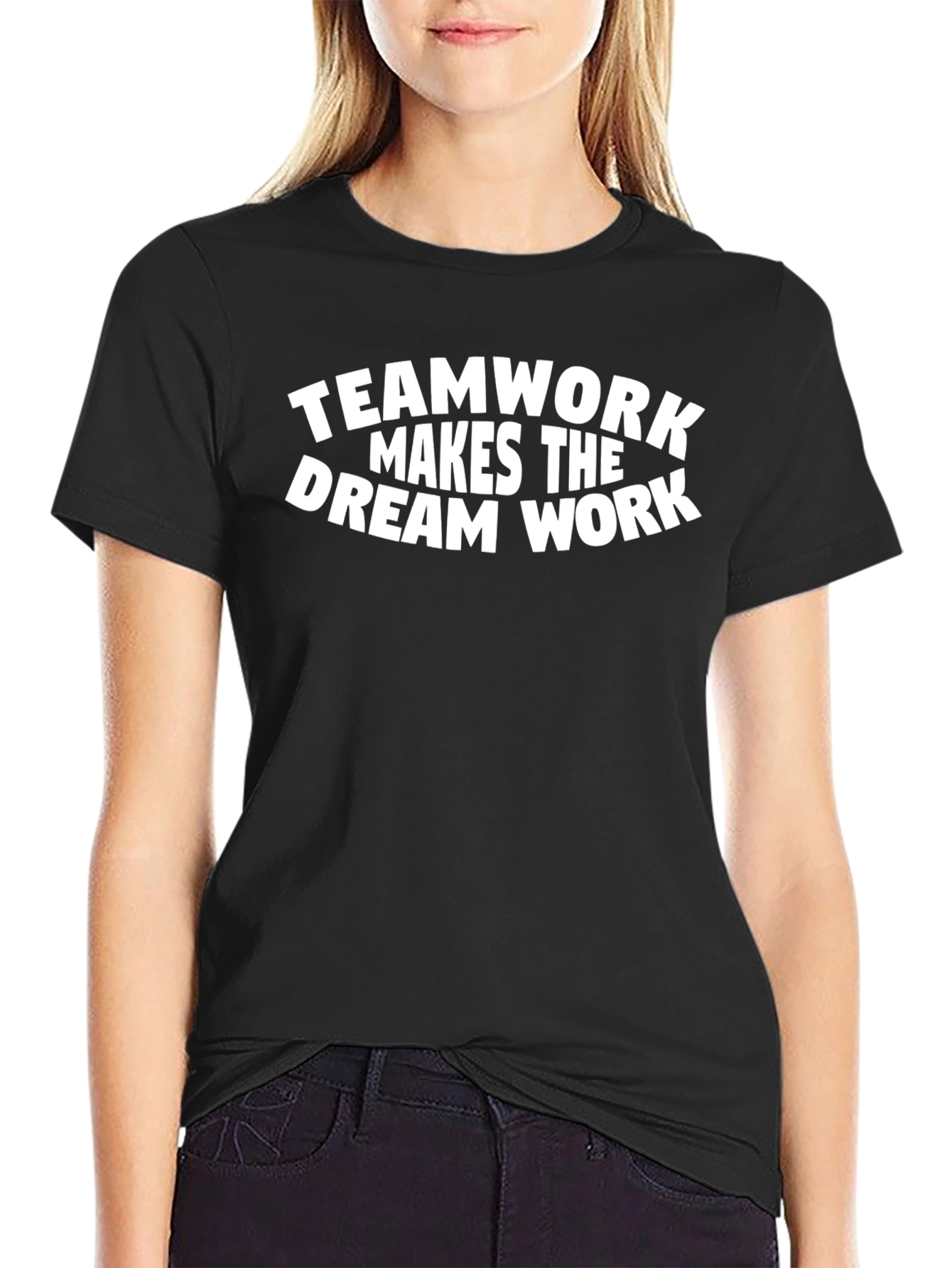 Teamwork Makes the Dream Work Graphic Tee