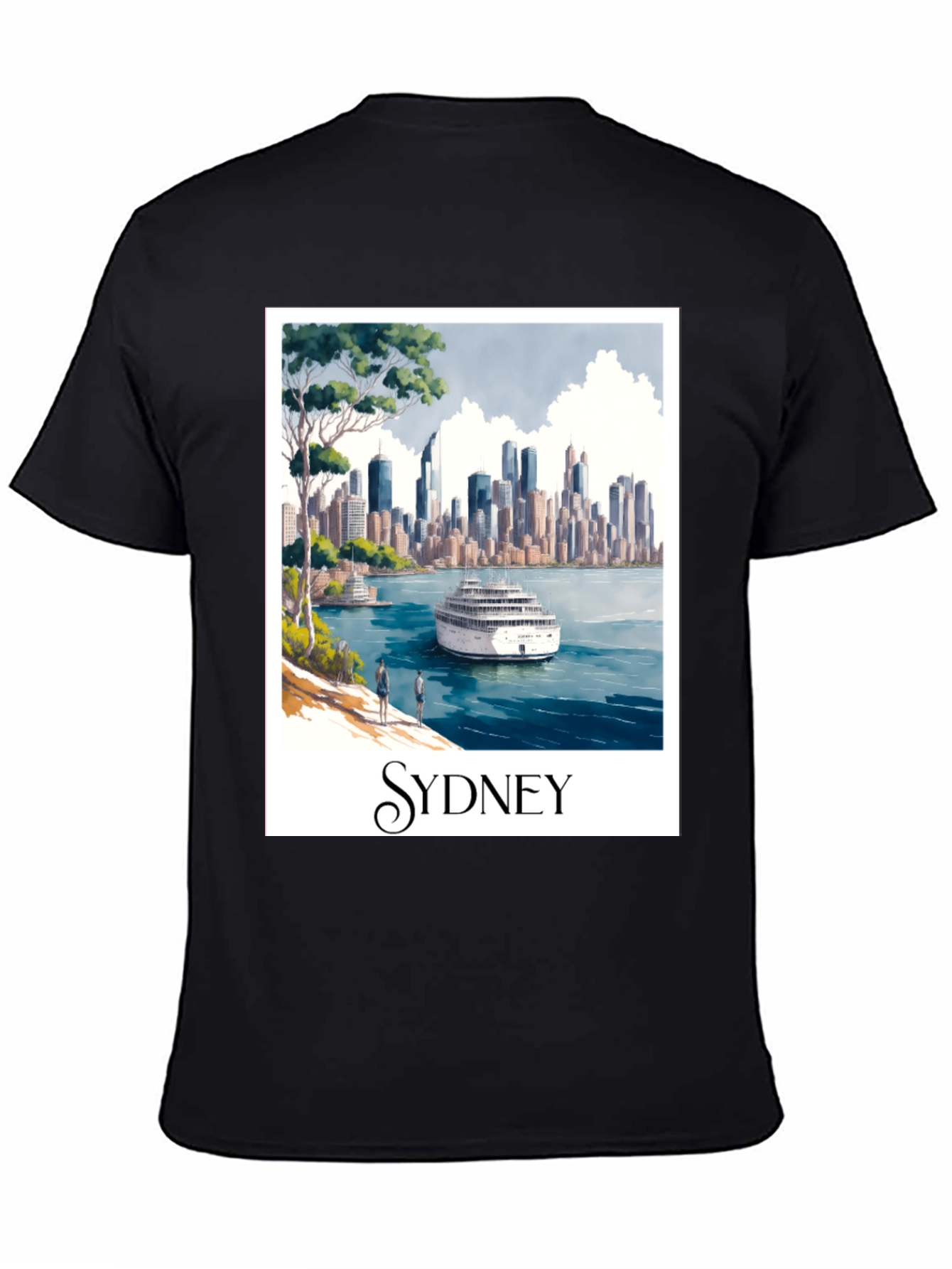 Sydney Skyline T-Shirt - Graphic Tee