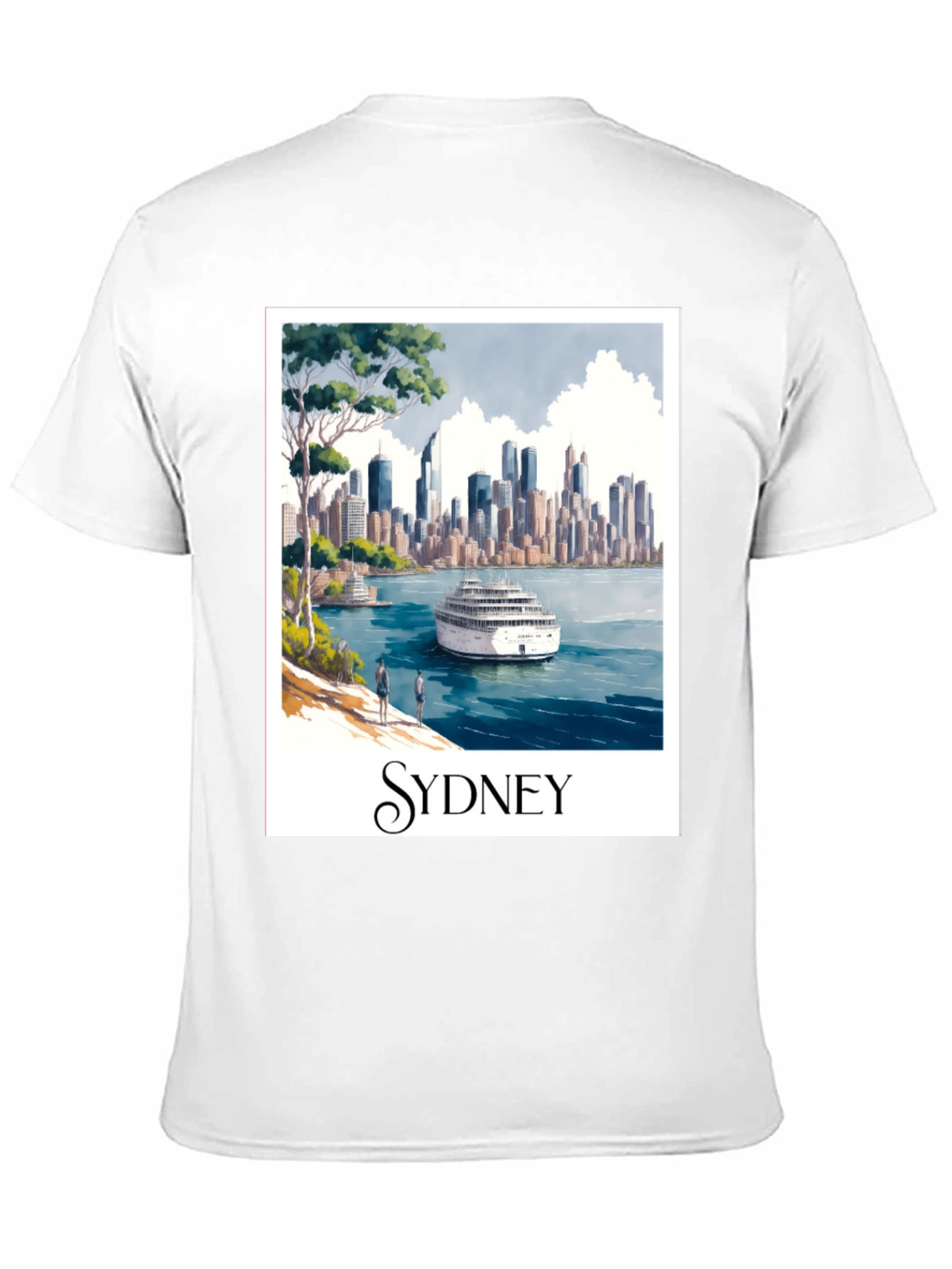 Sydney Skyline T-Shirt - Graphic Tee