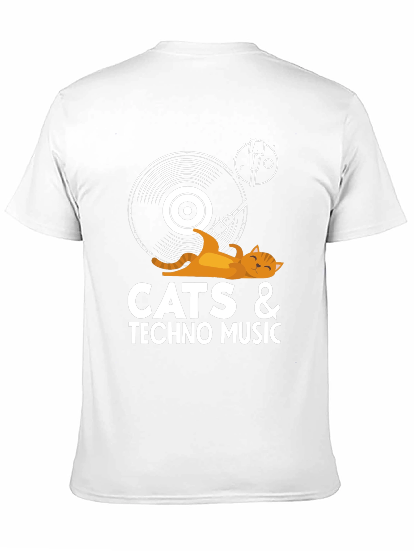 Cats & Techno Music T-Shirt
