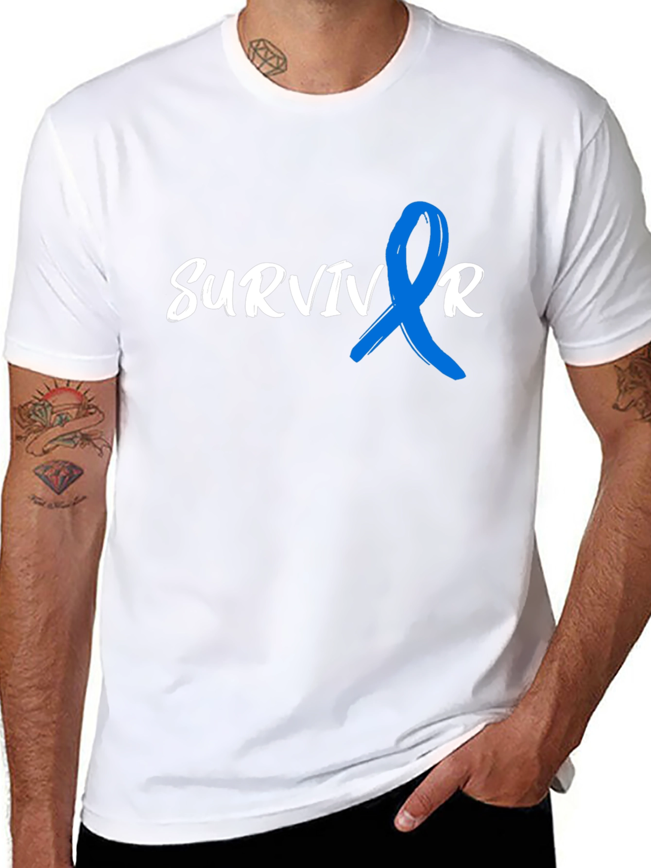 Survivor Ribbon Graphic Tee