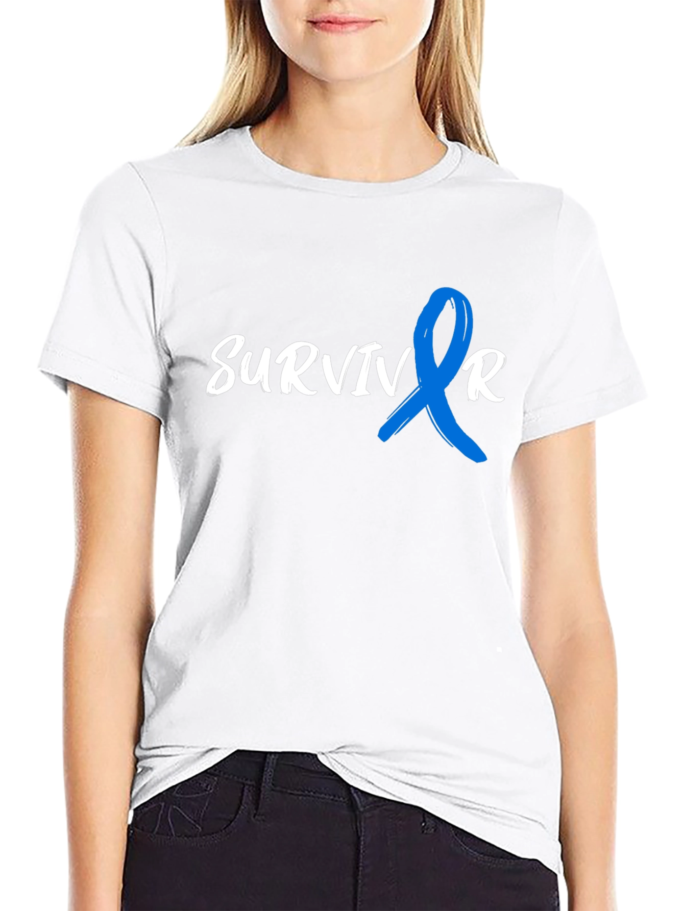 Survivor Ribbon Graphic Tee