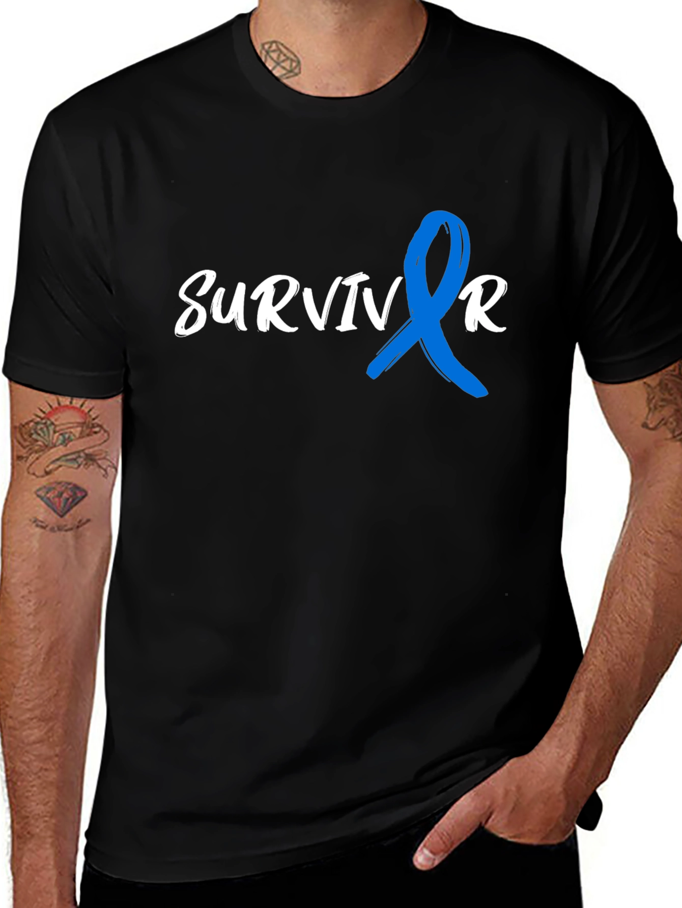 Survivor Ribbon Graphic Tee
