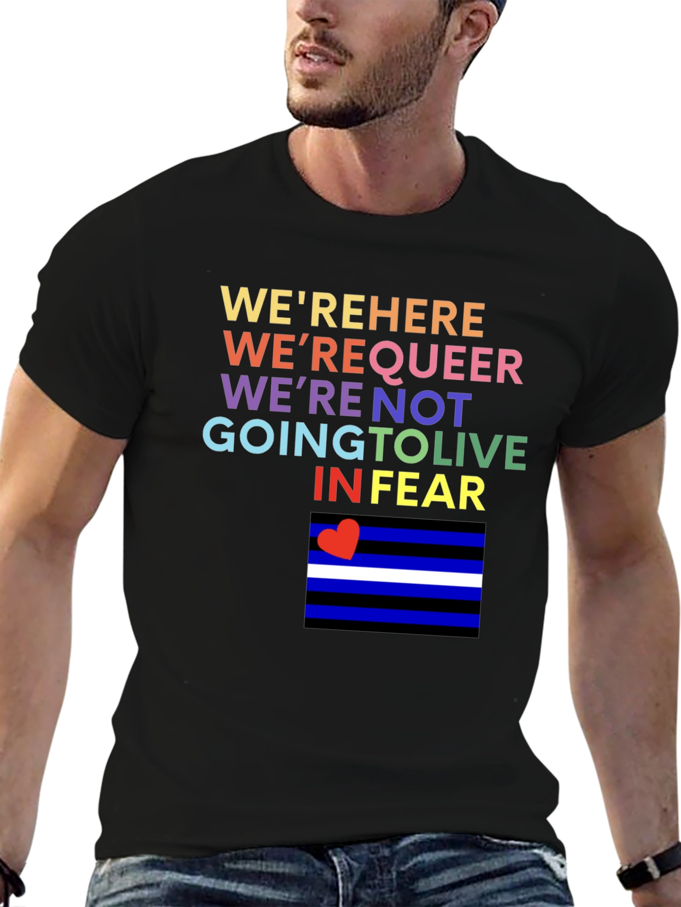 Were Here Were Queer T-Shirt