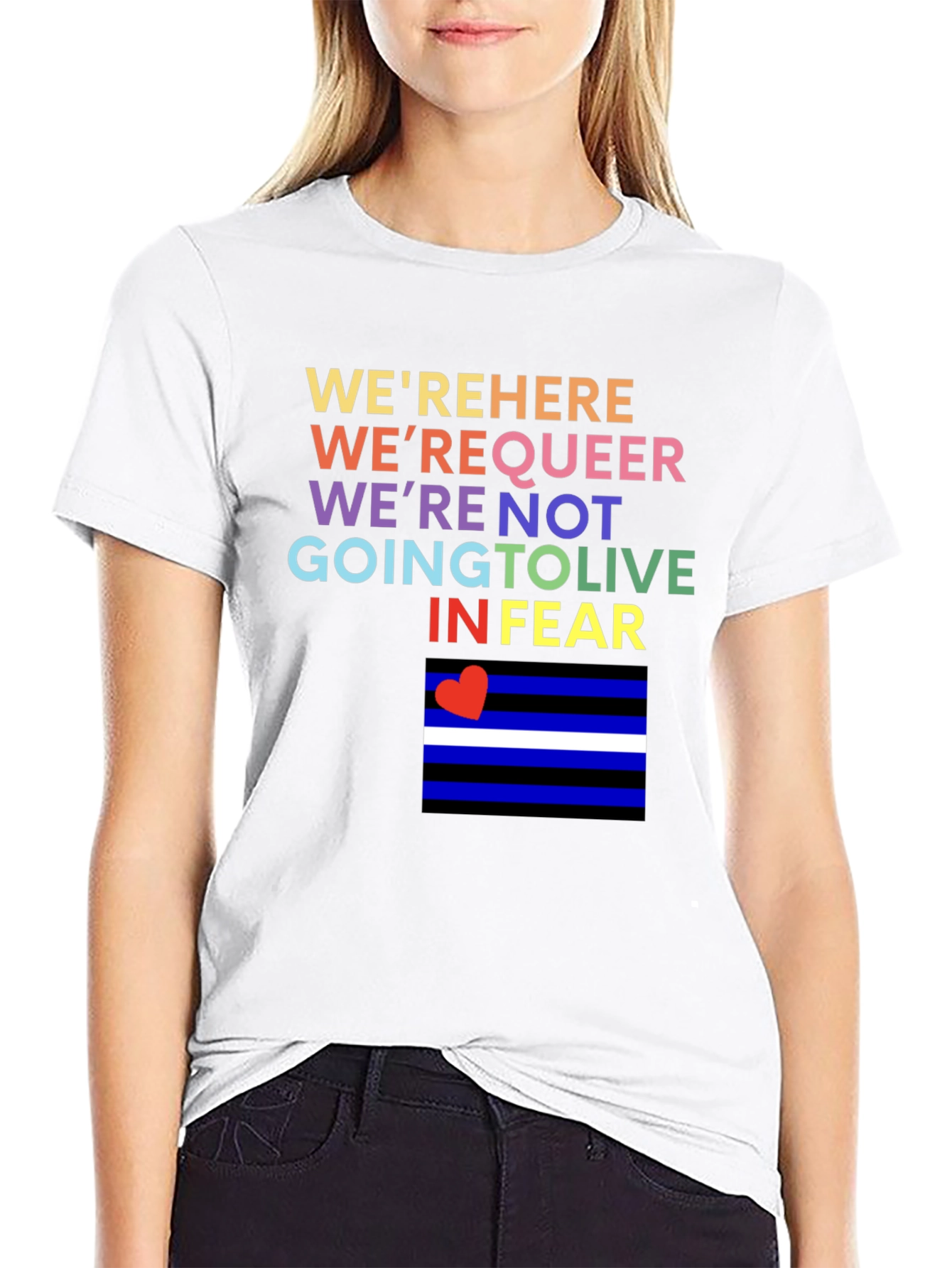 Were Here Were Queer T-Shirt