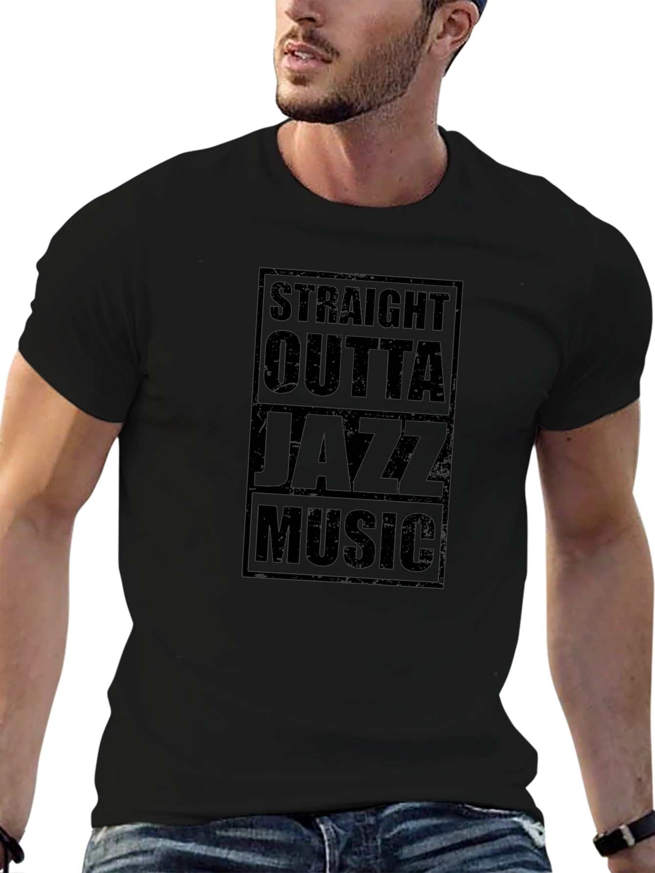 Straight Outta Jazz Music T-Shirt