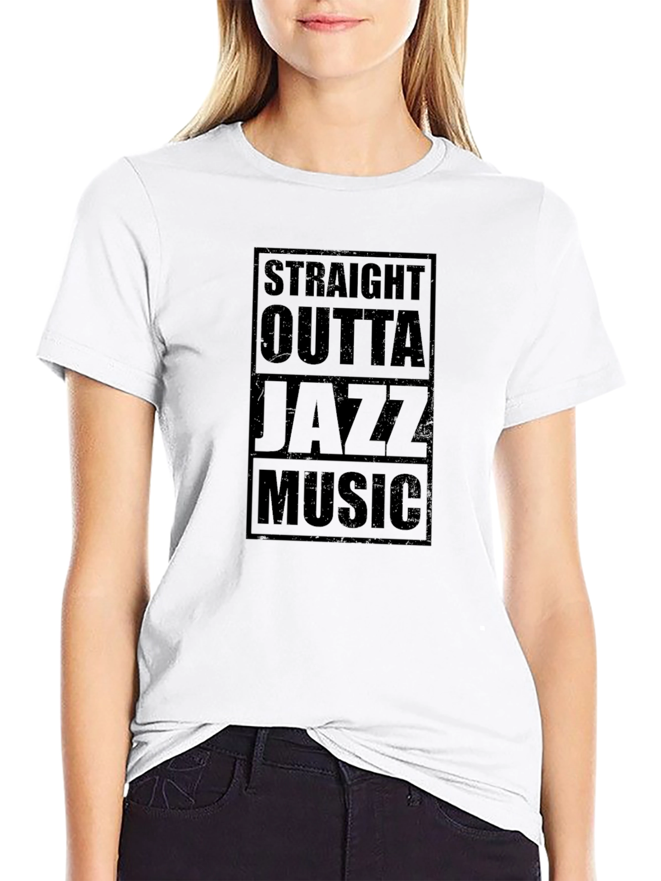 Straight Outta Jazz Music T-Shirt