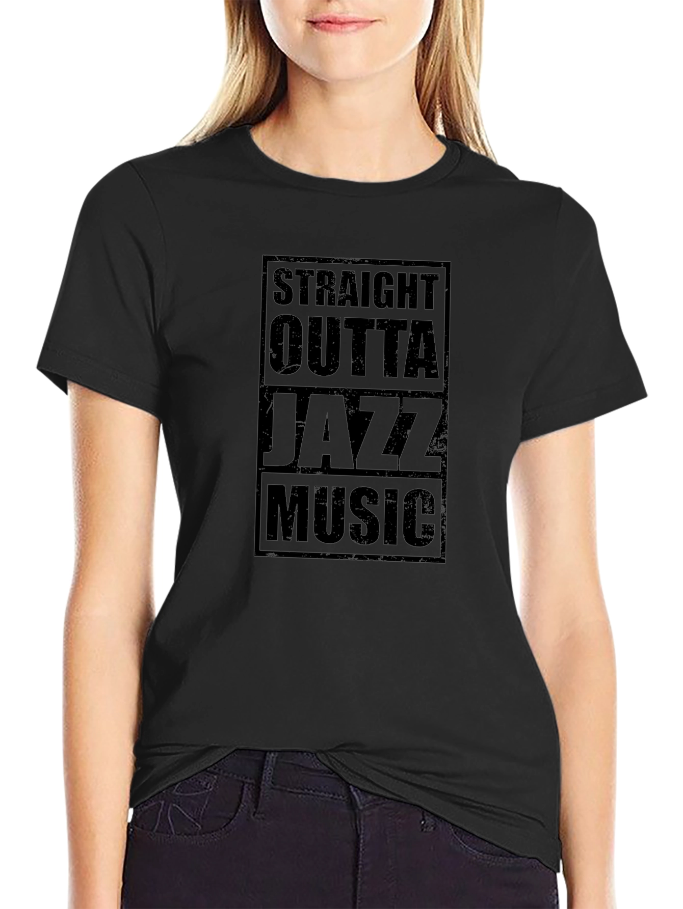 Straight Outta Jazz Music T-Shirt