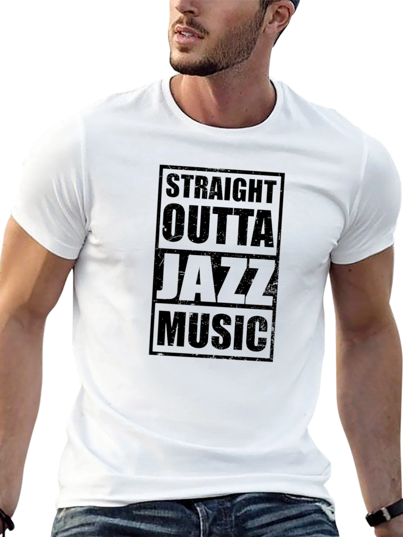Straight Outta Jazz Music T-Shirt