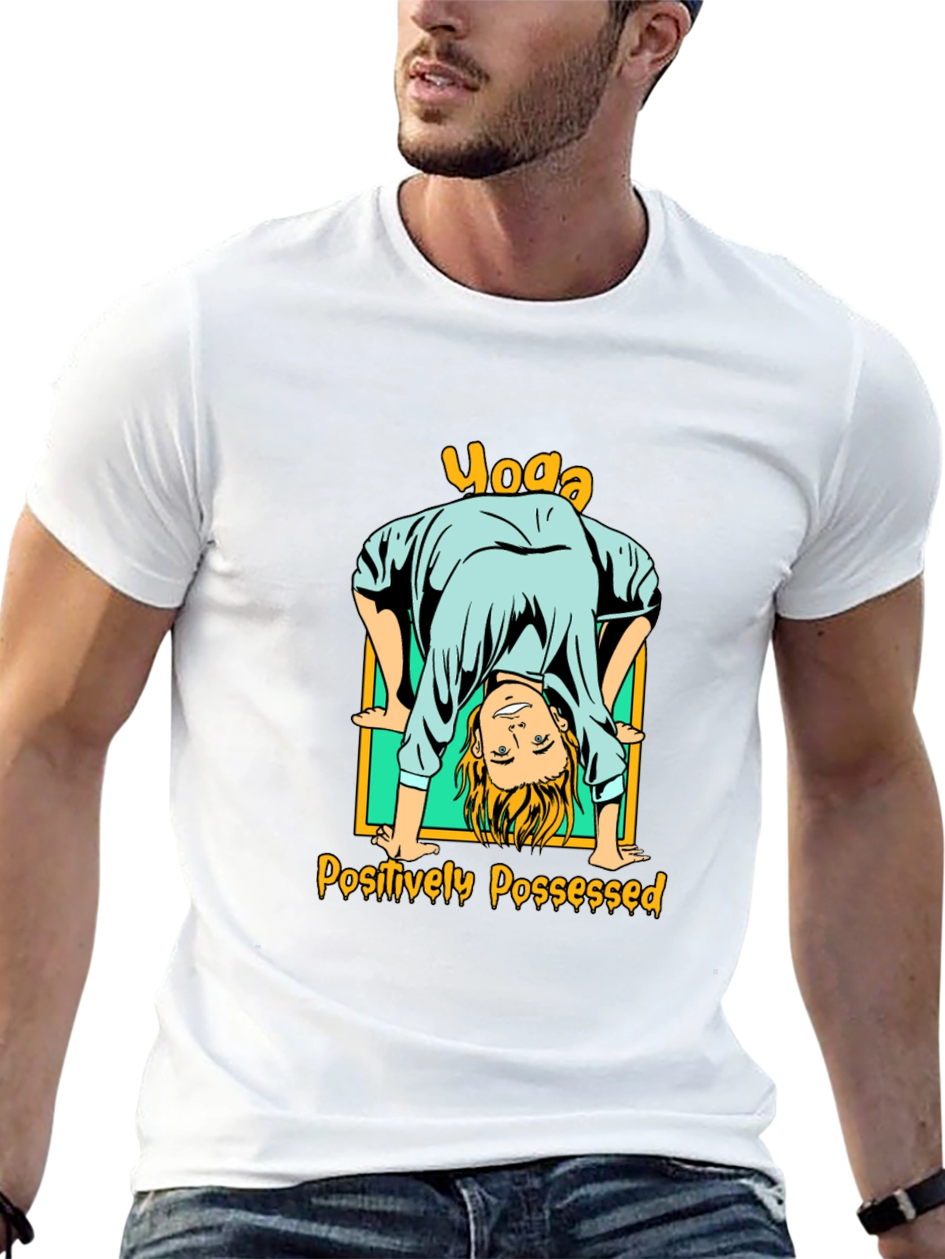 Yoga Positively Possessed Graphic T-Shirt