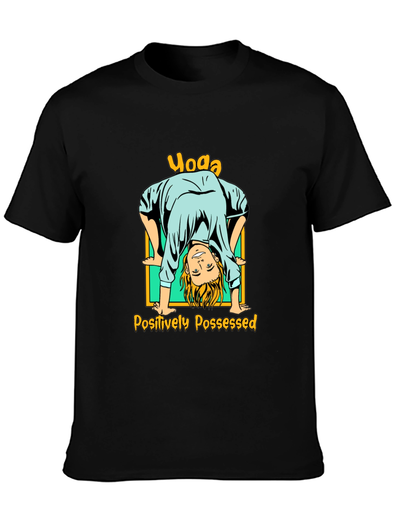 Yoga Positively Possessed Graphic T-Shirt