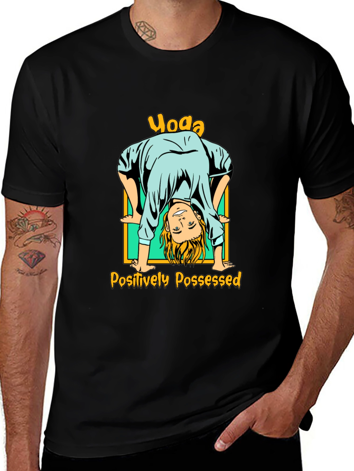 Yoga Positively Possessed Graphic T-Shirt