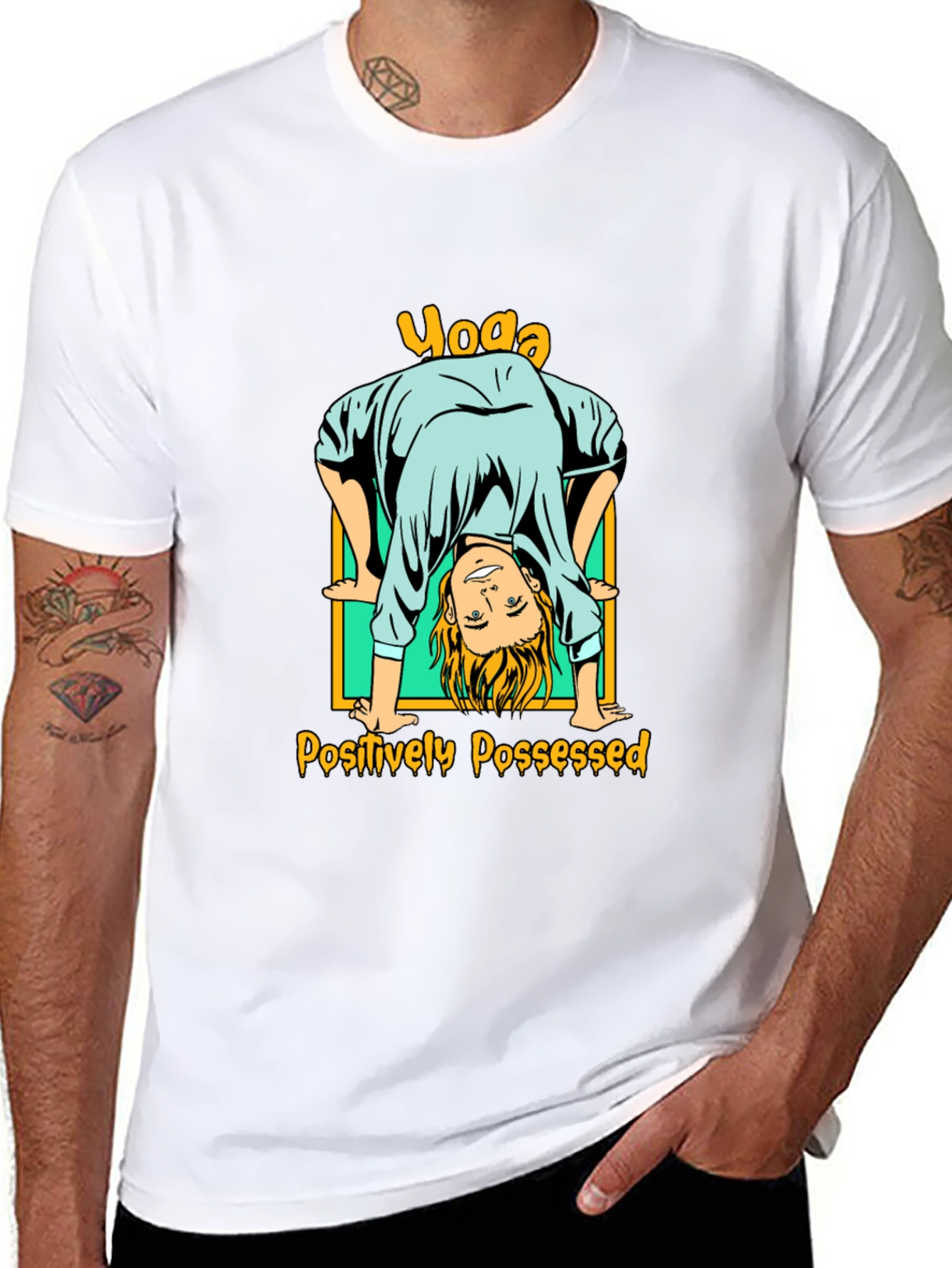 Yoga Positively Possessed Graphic T-Shirt