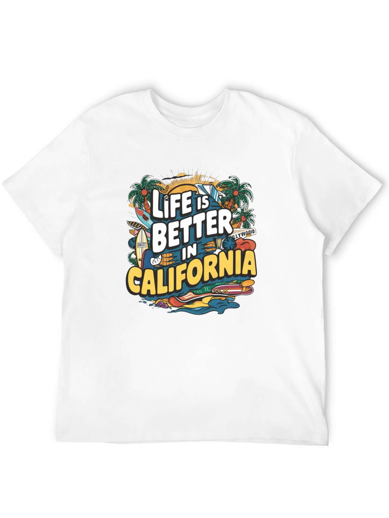 Life is Better in California Graphic Tee