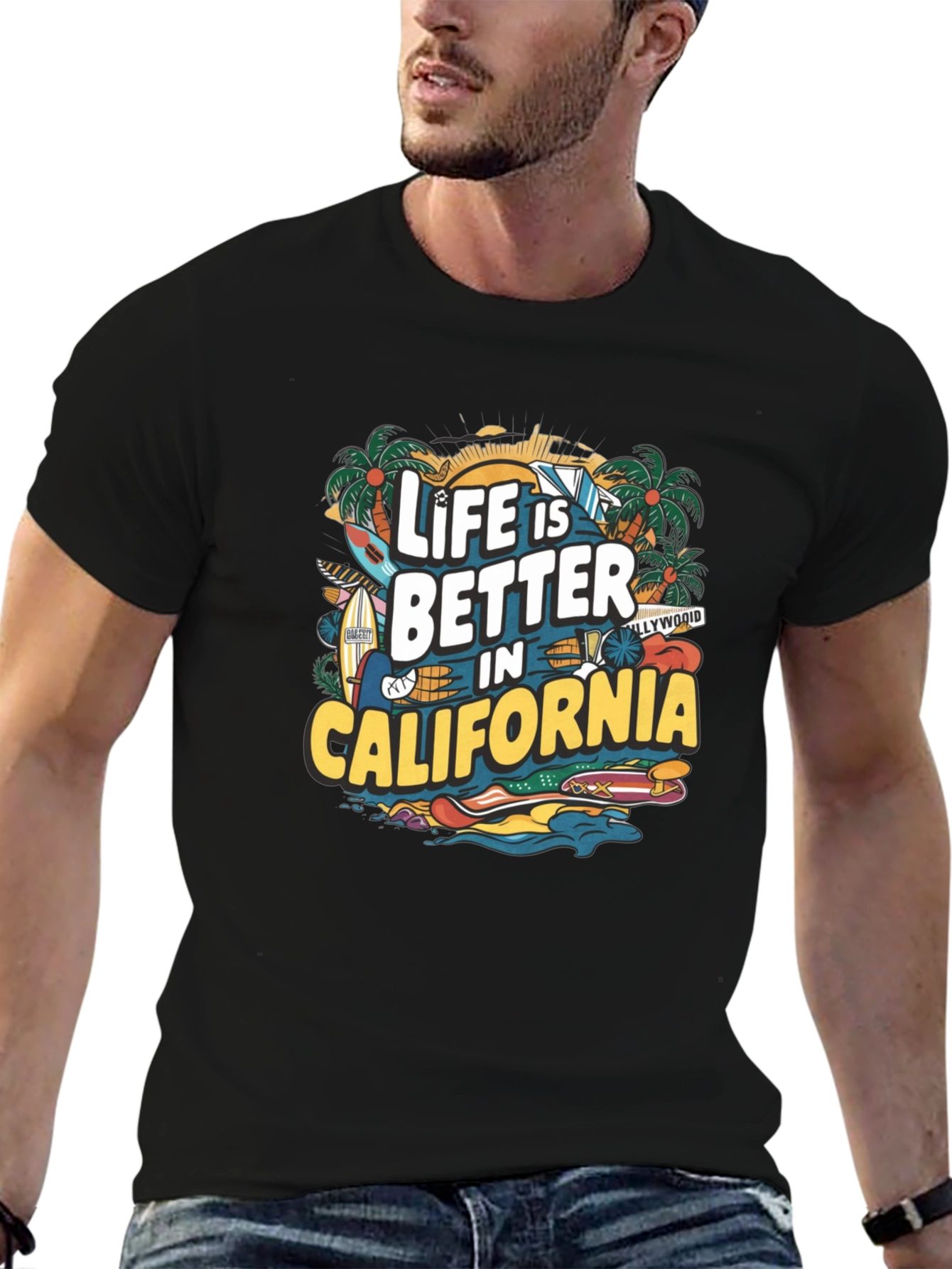 Life is Better in California Graphic Tee