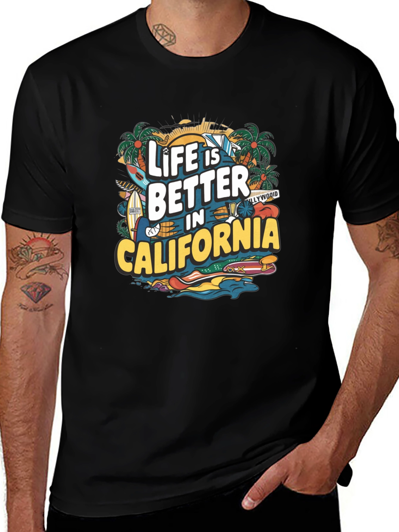 Life is Better in California Graphic Tee