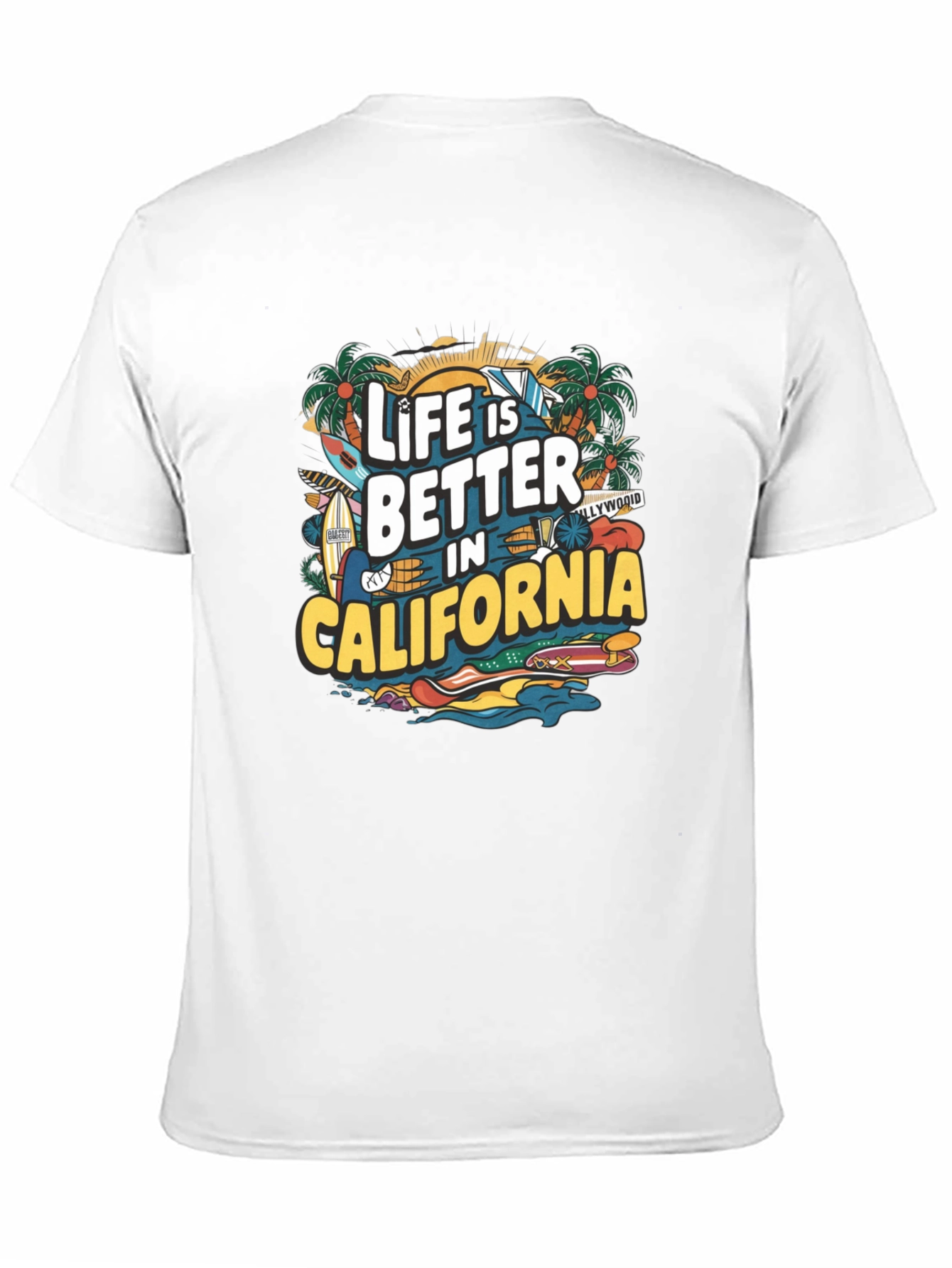 Life is Better in California Graphic Tee