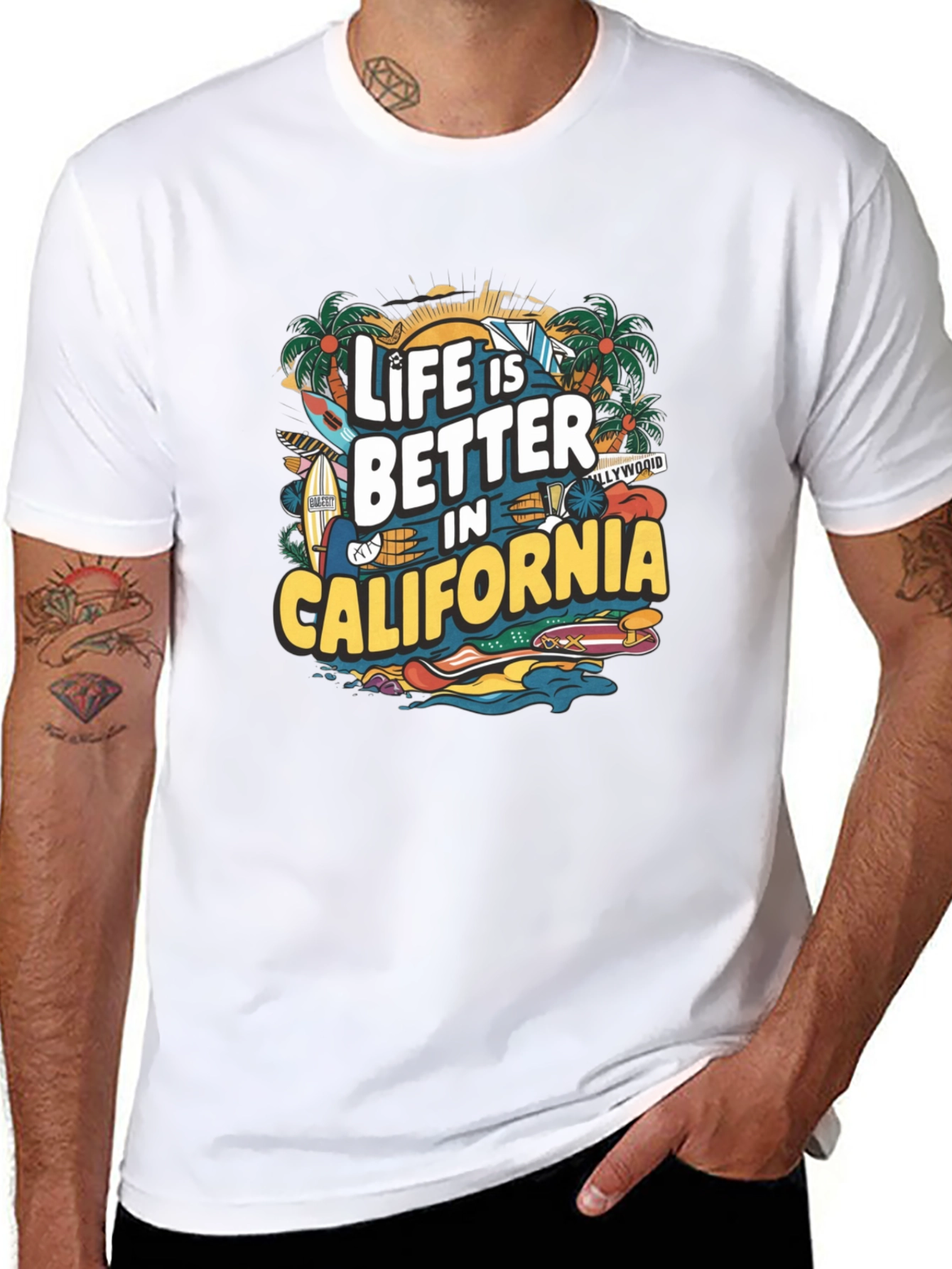 Life is Better in California Graphic Tee