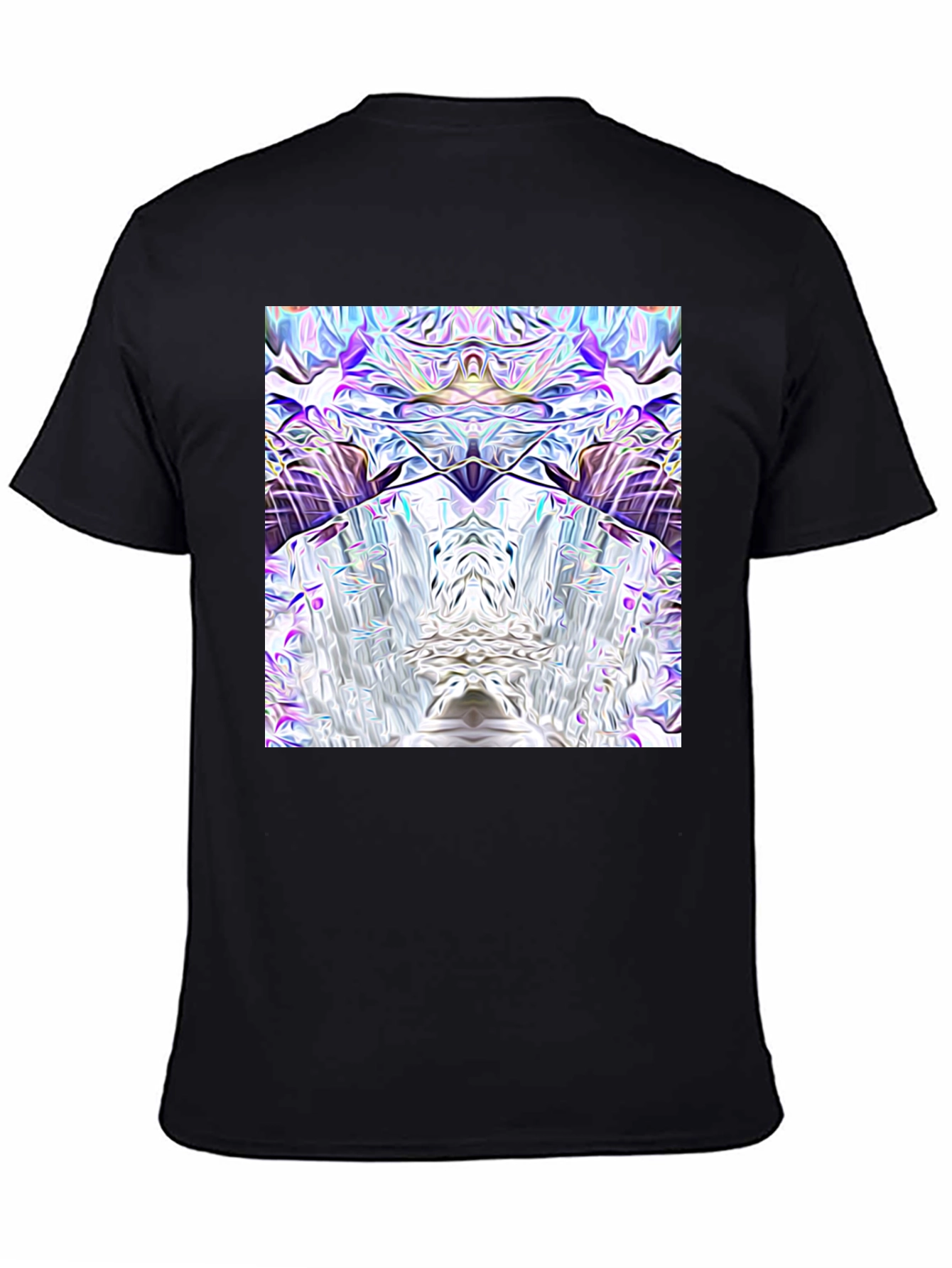 Abstract Art Black T-Shirt