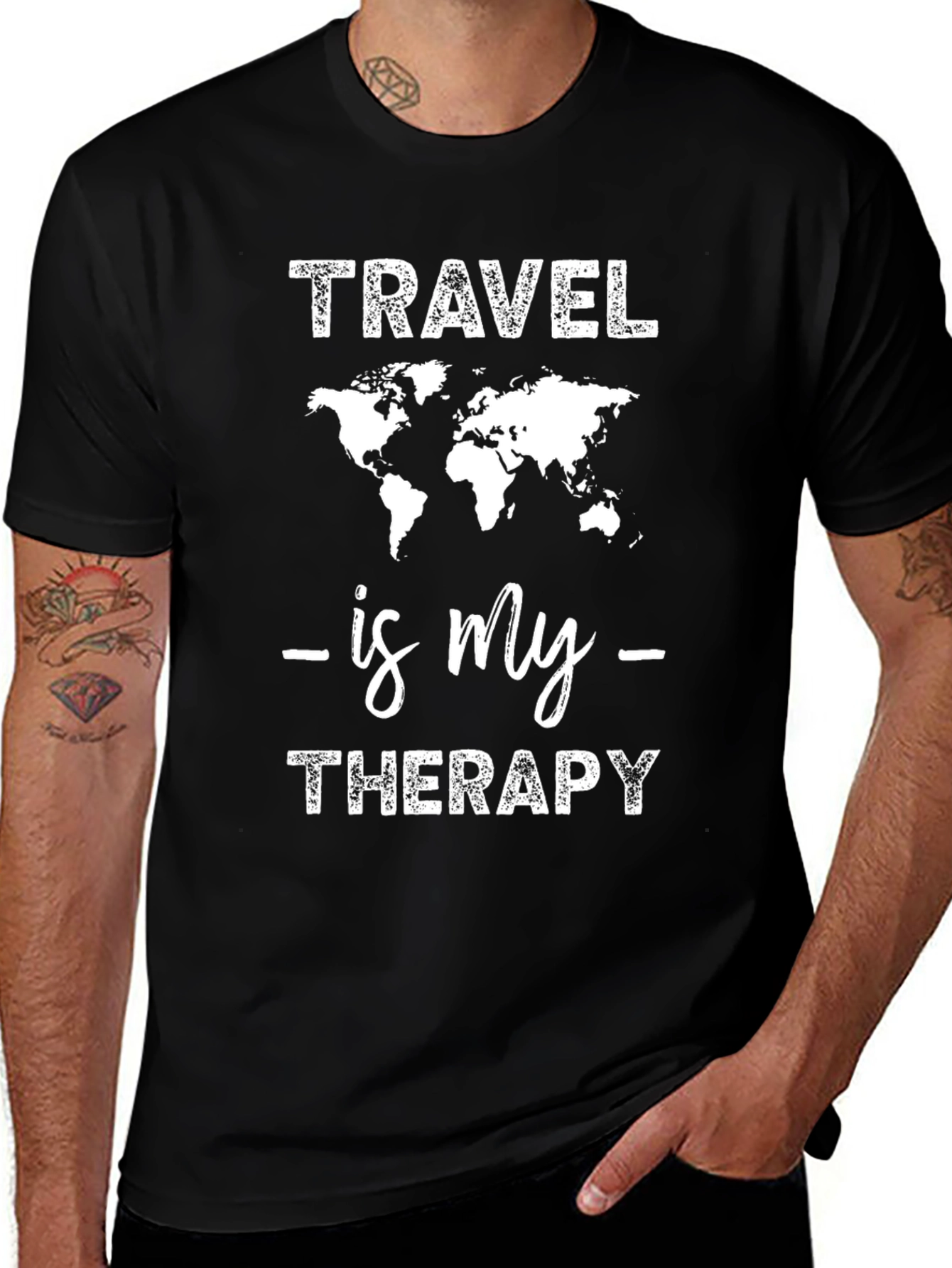 Travel Is My Therapy T-Shirt