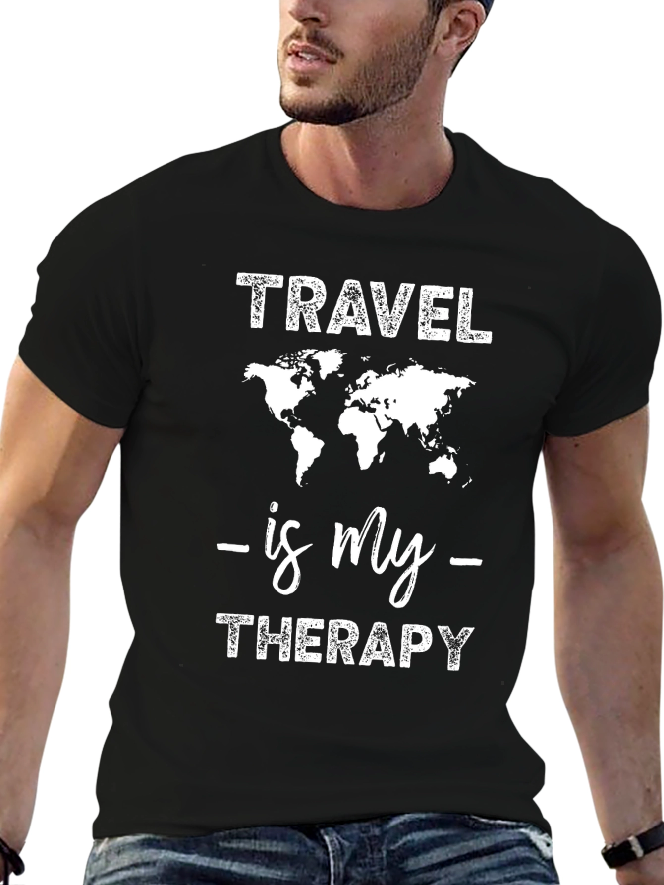 Travel Is My Therapy T-Shirt