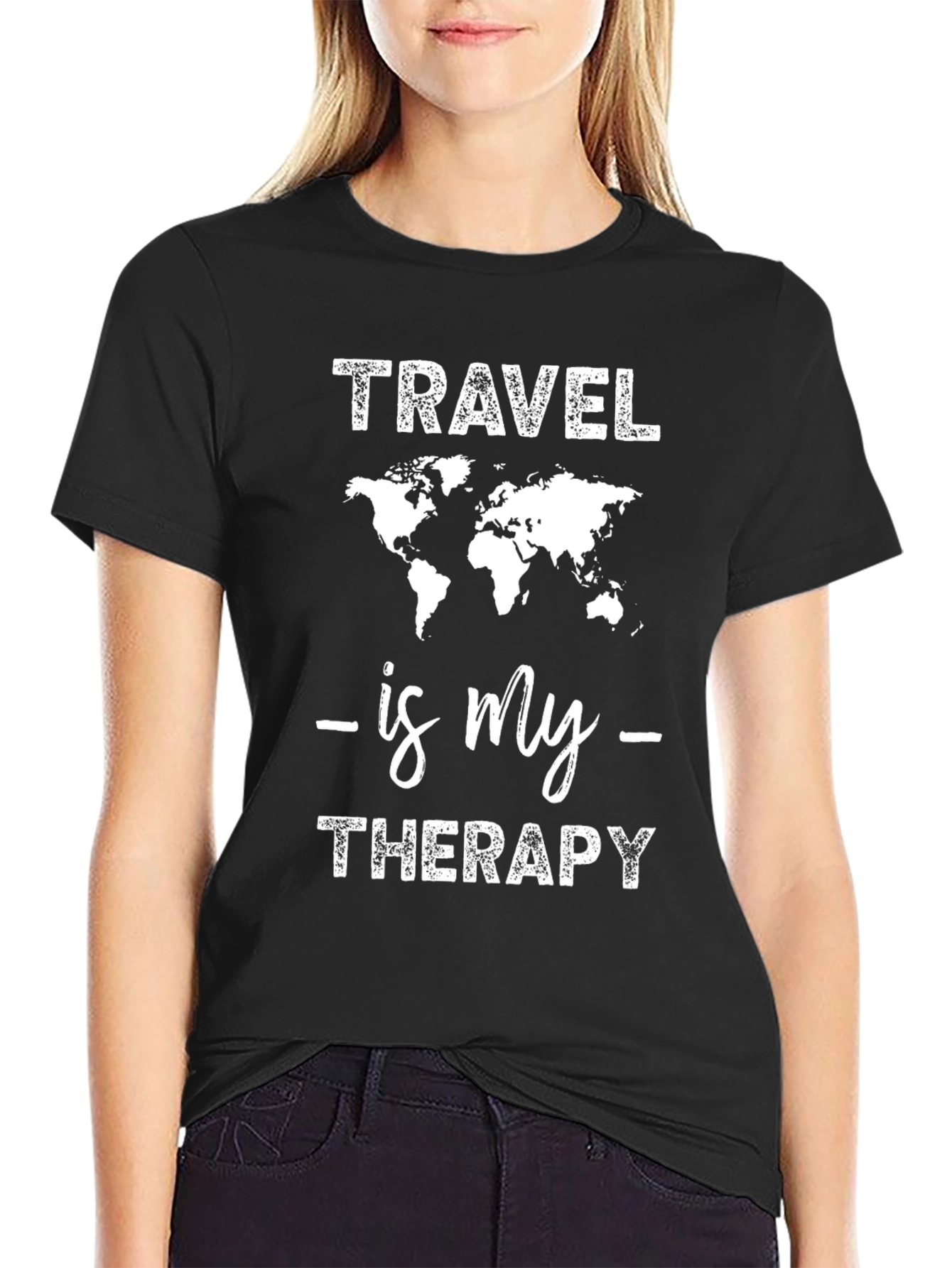 Travel Is My Therapy T-Shirt