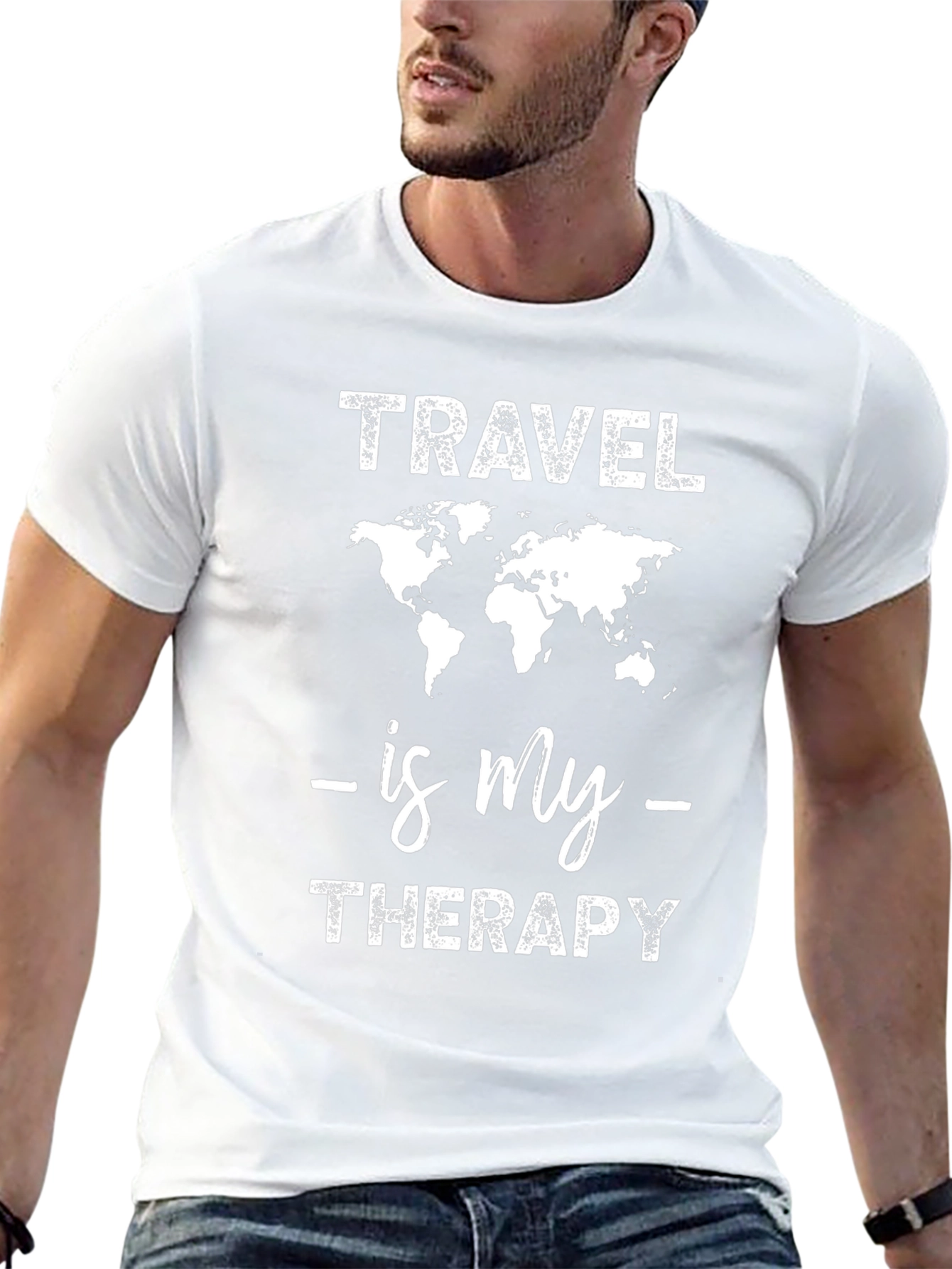Travel Is My Therapy T-Shirt