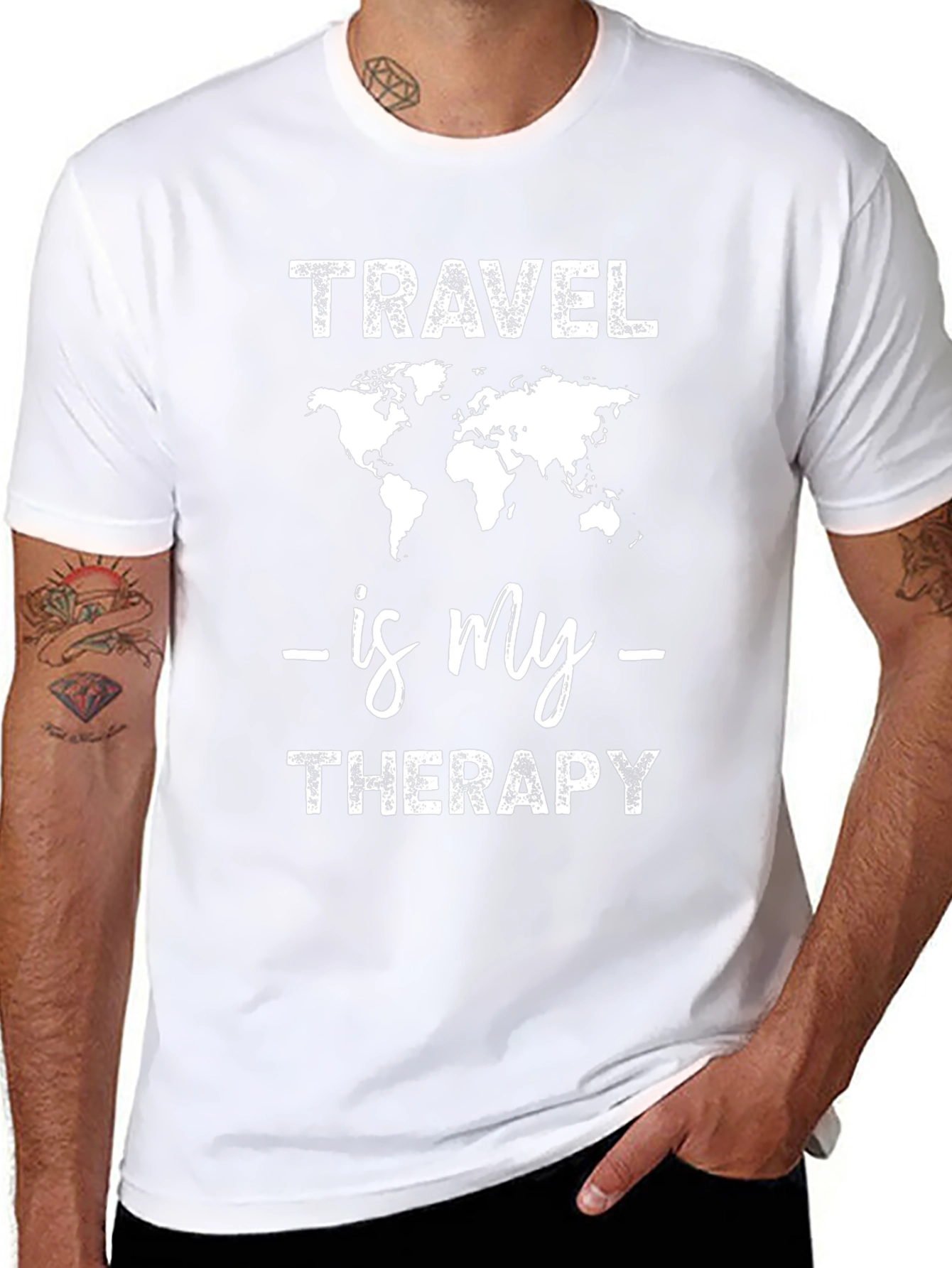 Travel Is My Therapy T-Shirt