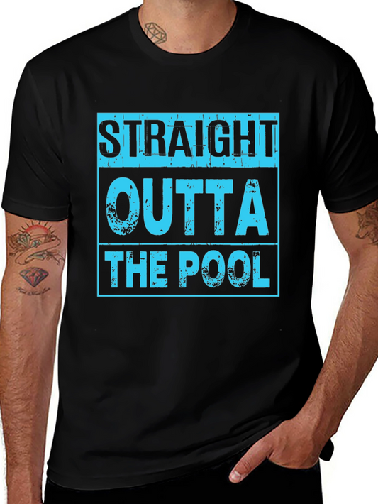 Straight Outta The Pool Graphic T-Shirt