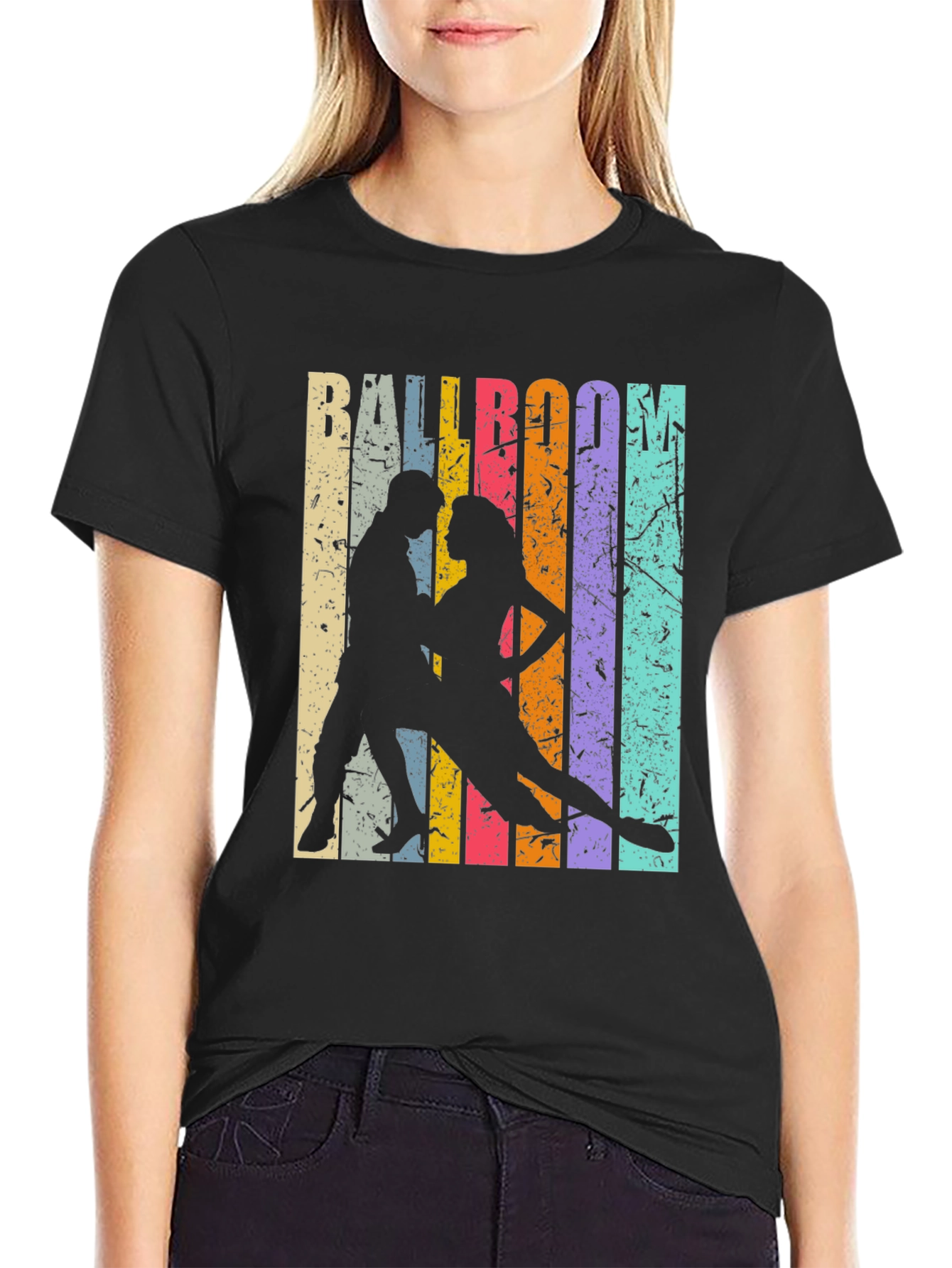 Ballroom Dance Retro Graphic T-Shirt