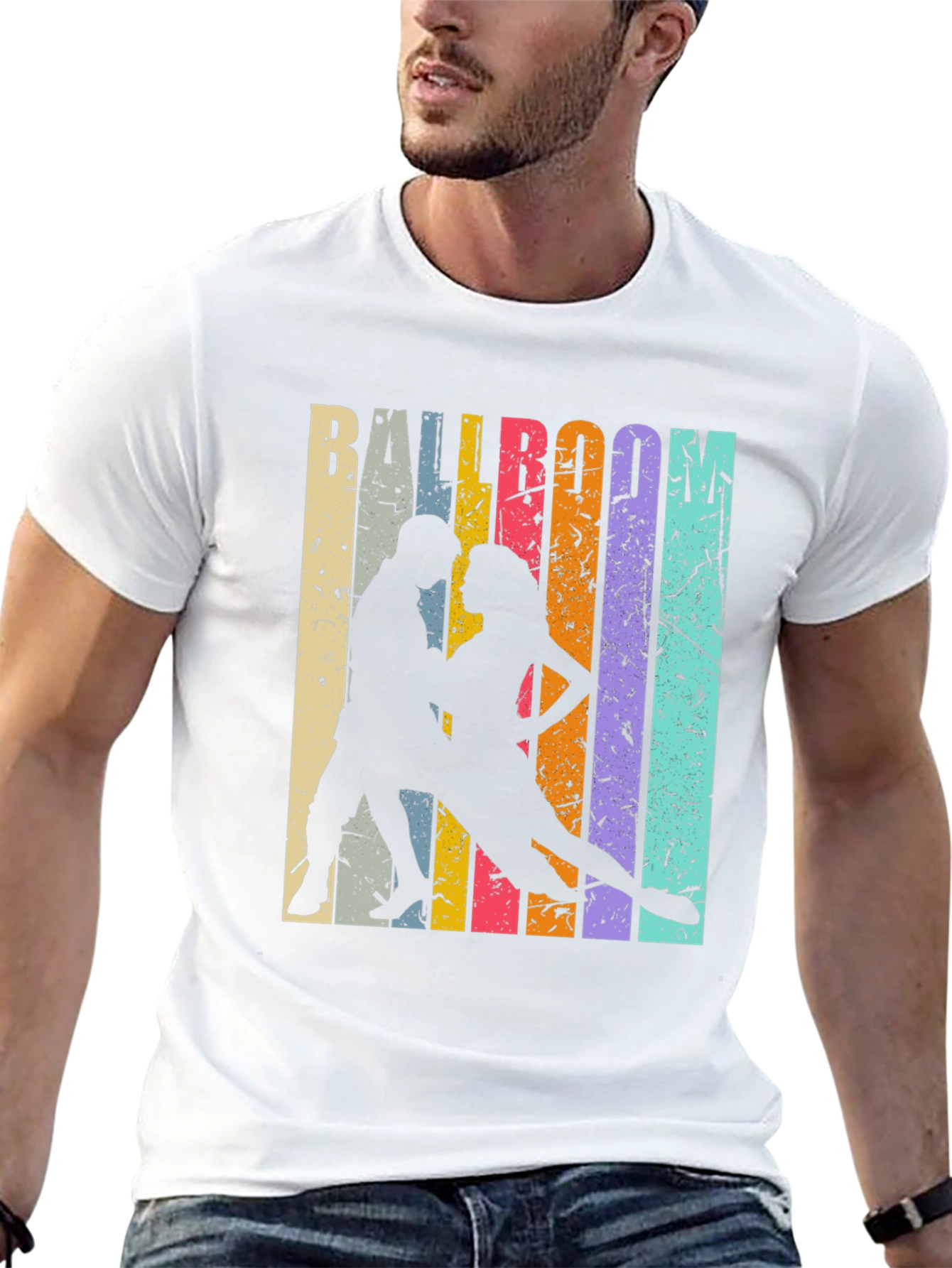 Ballroom Dance Retro Graphic T-Shirt