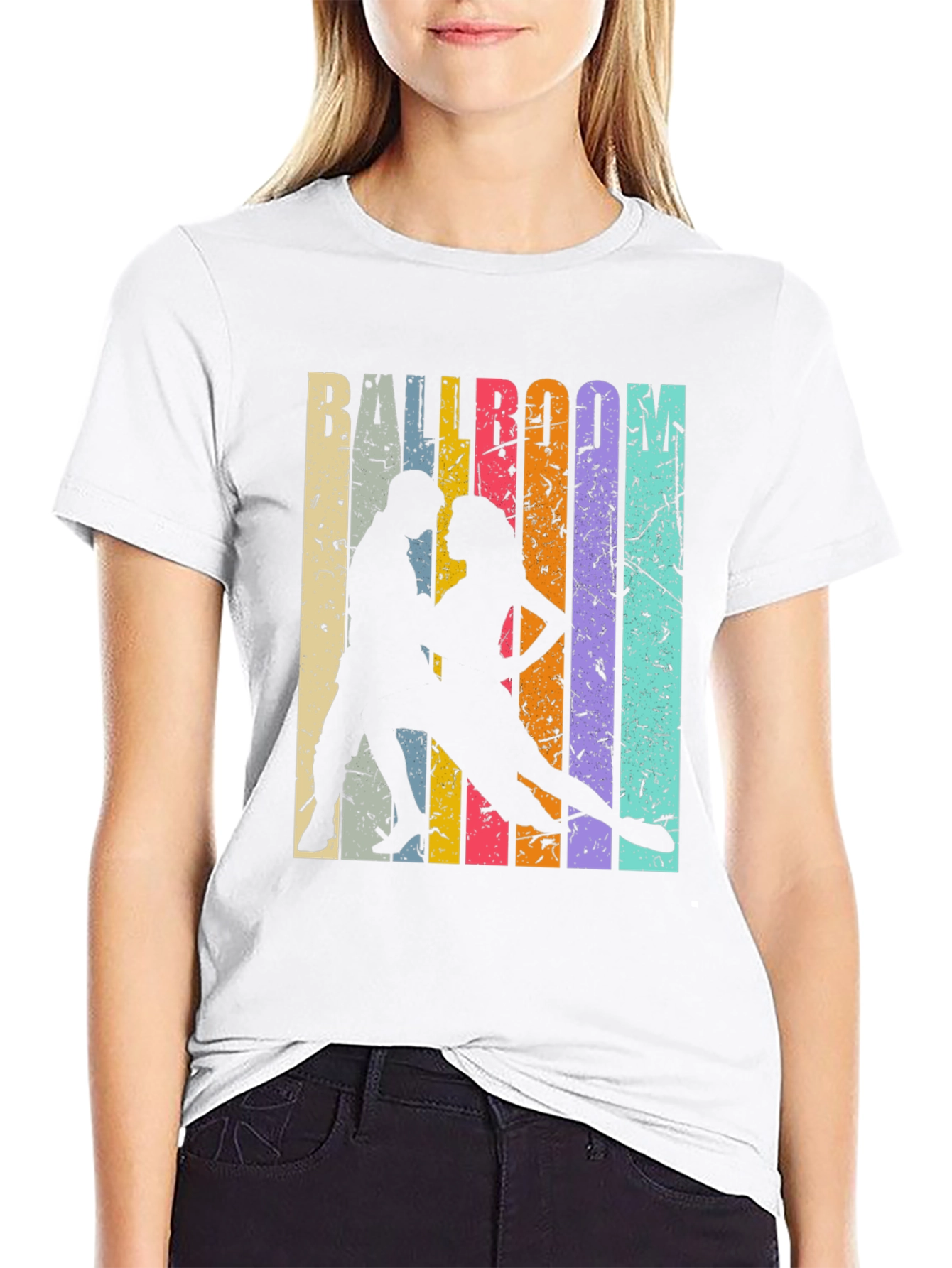Ballroom Dance Retro Graphic T-Shirt