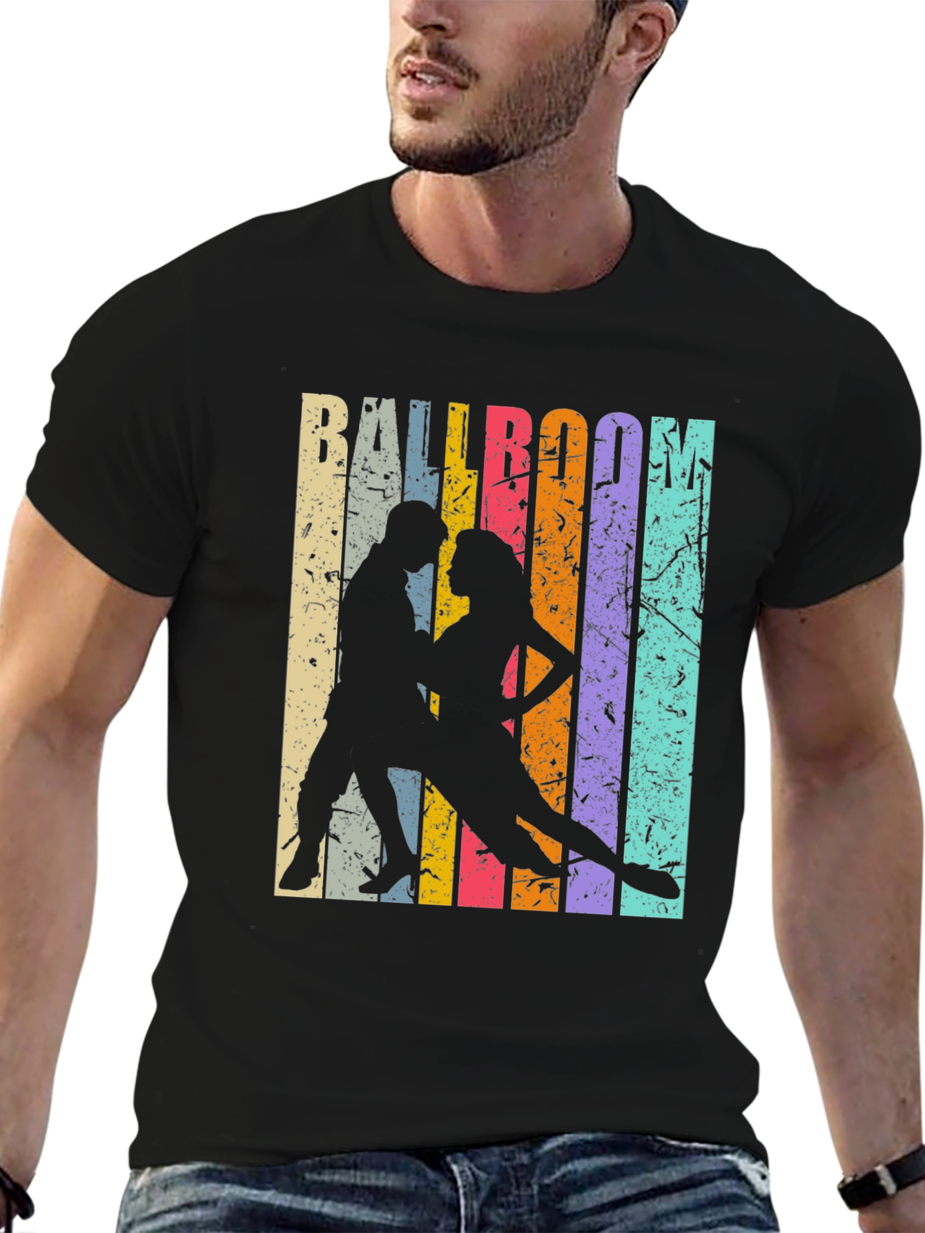 Ballroom Dance Retro Graphic T-Shirt
