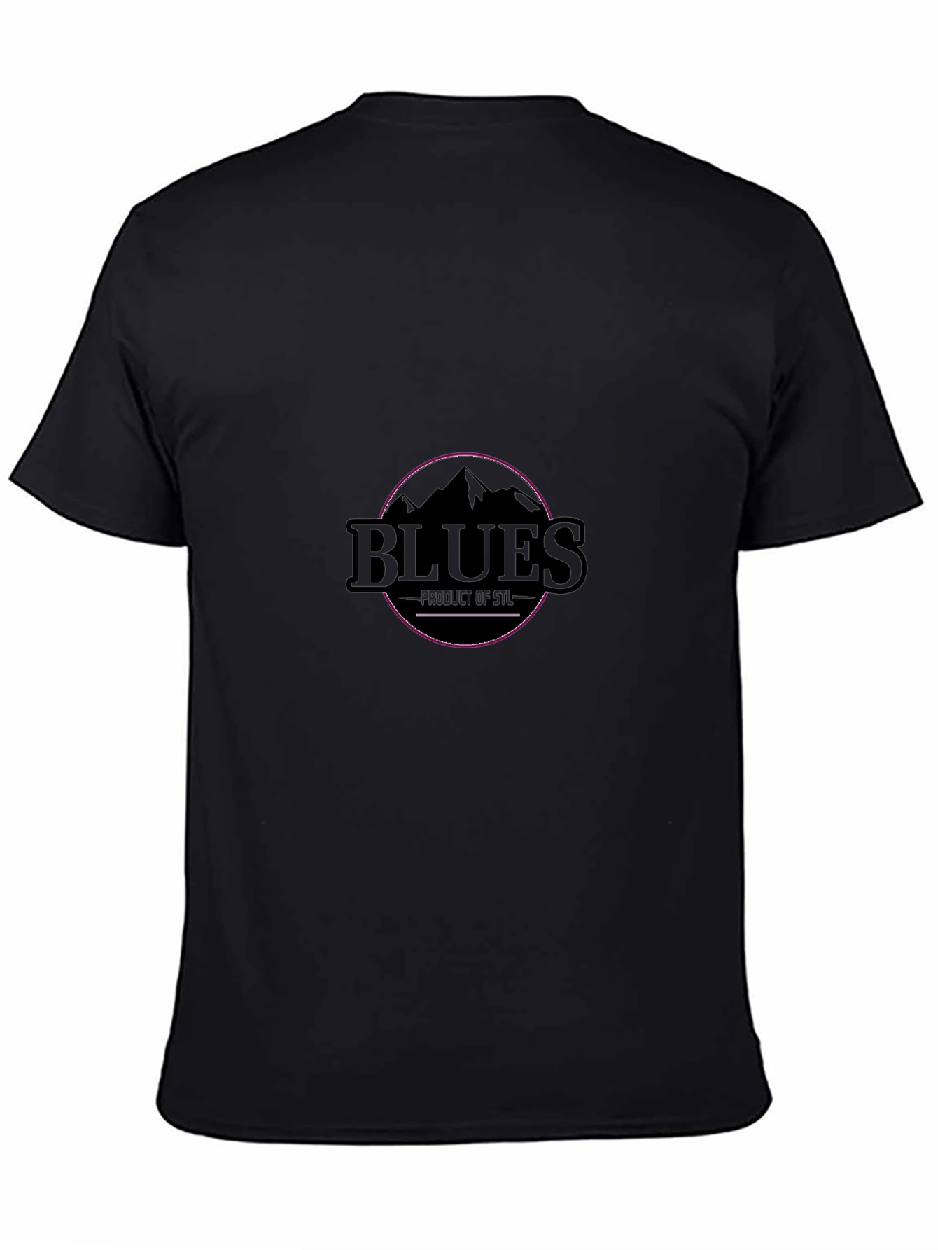 Blues STL Graphic T-Shirt - Black