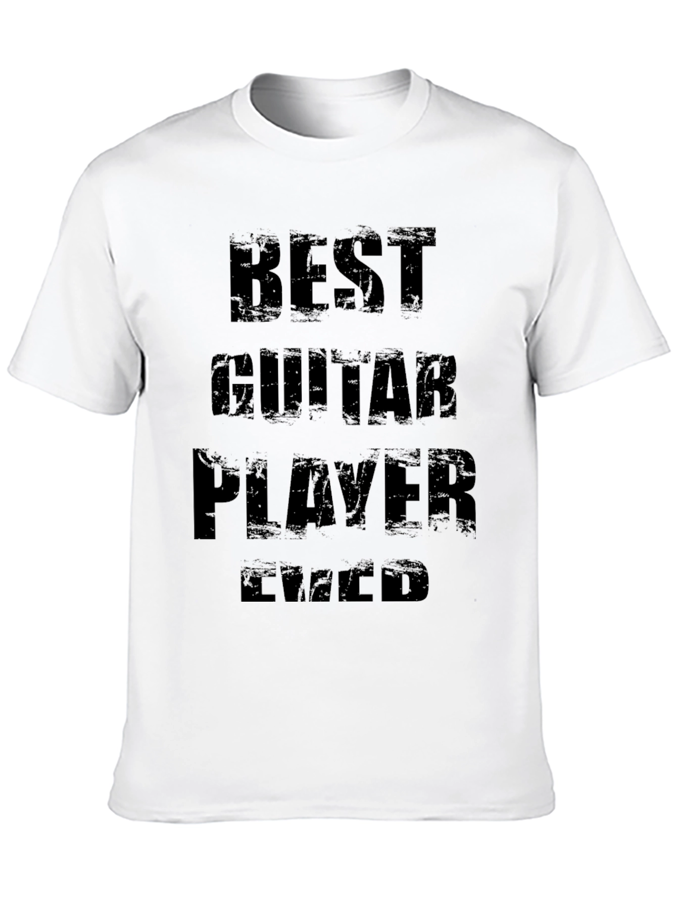 Best Guitar Player Ever Black Graphic Tee