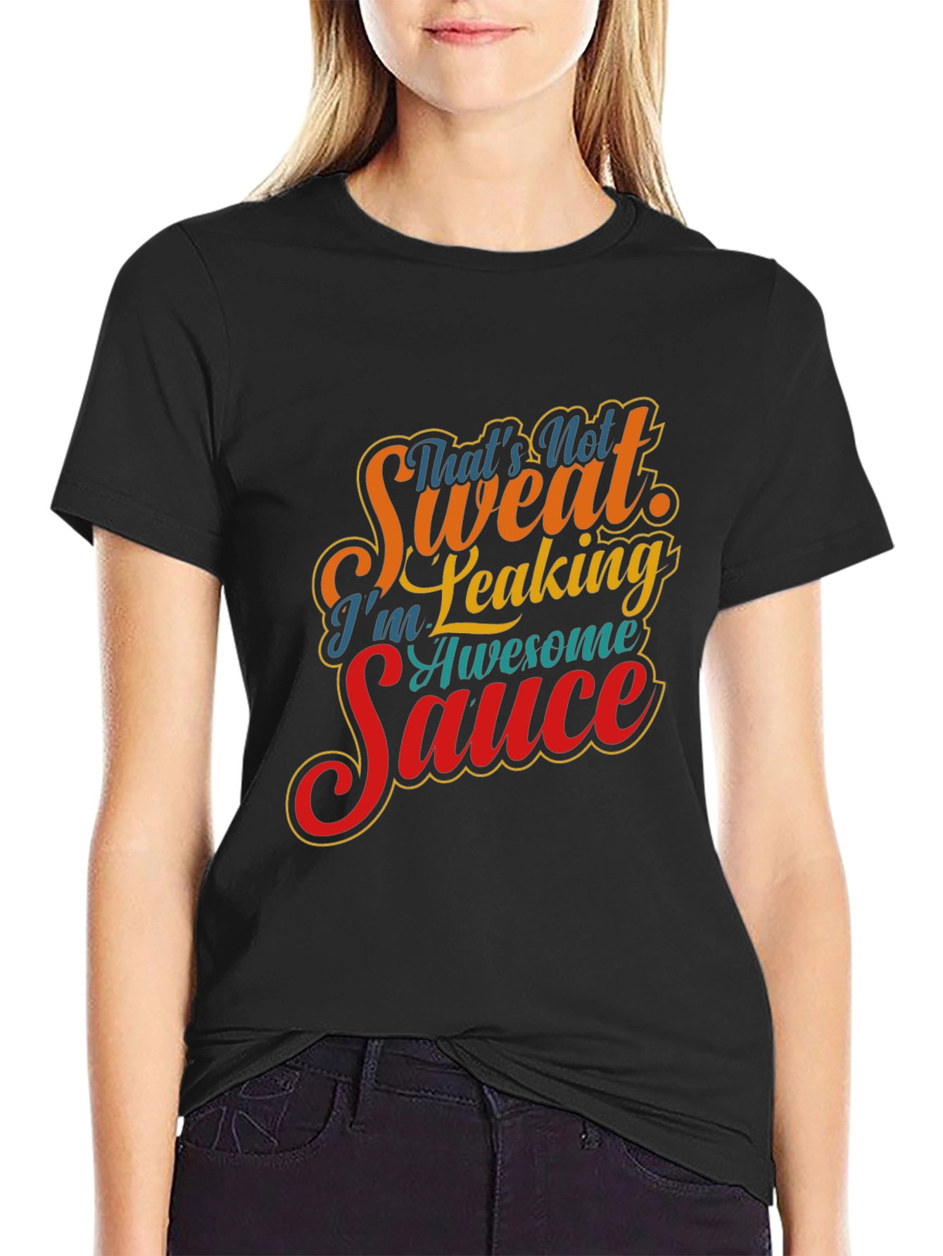 Awesome Sauce Graphic Tee - Funny Novelty Shirt