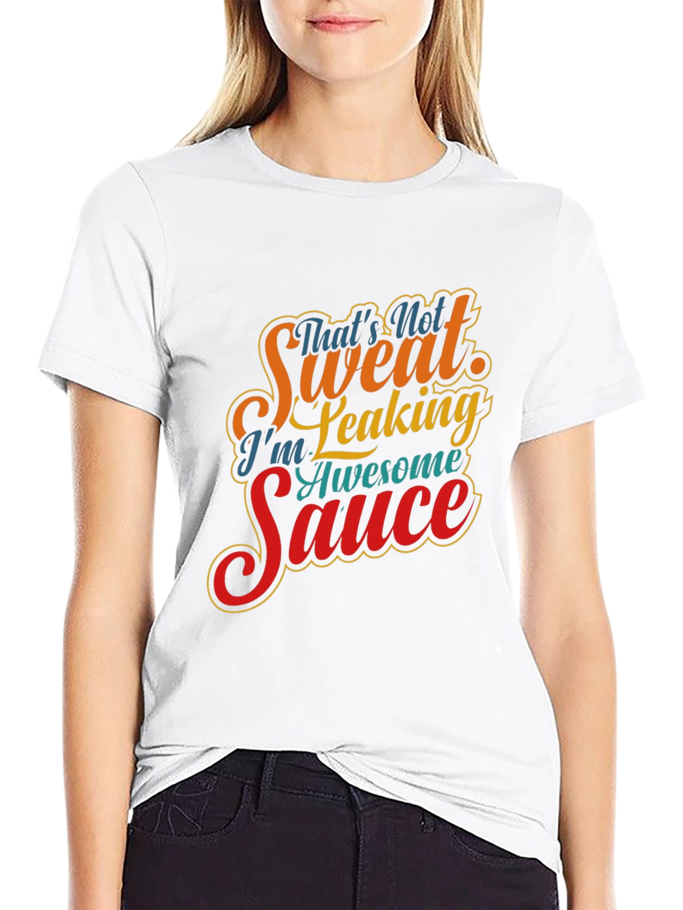 Awesome Sauce Graphic Tee - Funny Novelty Shirt