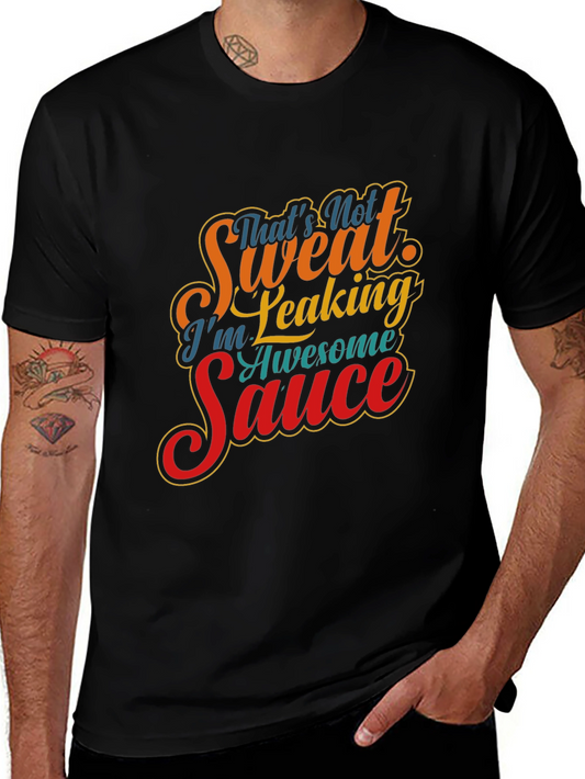 Awesome Sauce Graphic Tee - Funny Novelty Shirt