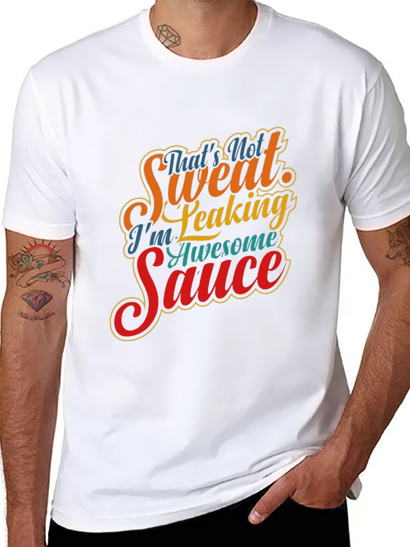 Awesome Sauce Graphic Tee - Funny Novelty Shirt