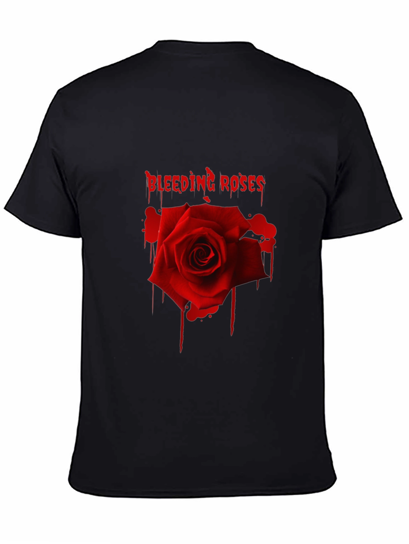 Bleeding Roses Graphic T-Shirt