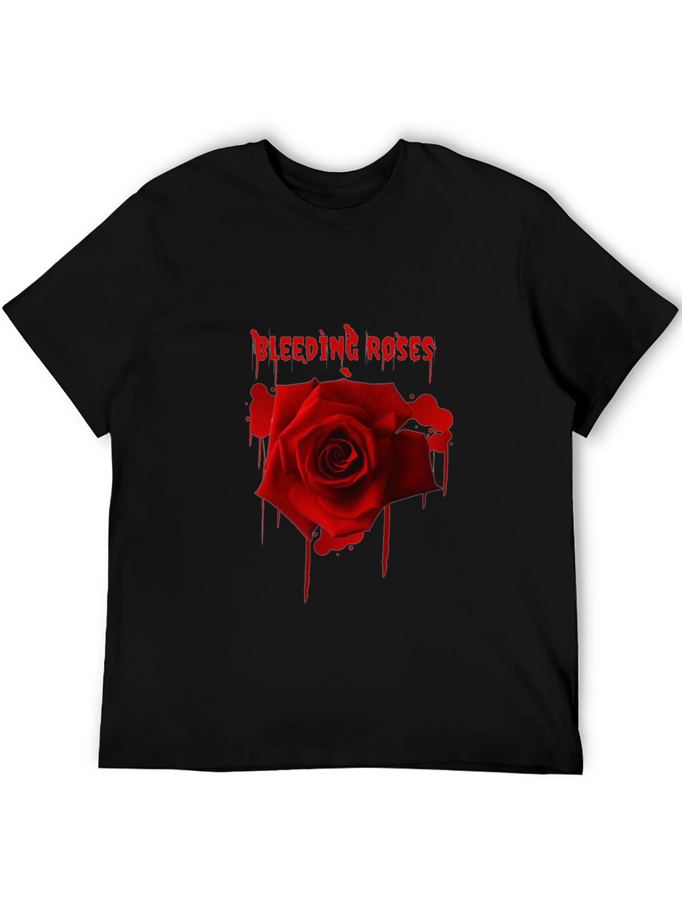 Bleeding Roses Graphic T-Shirt