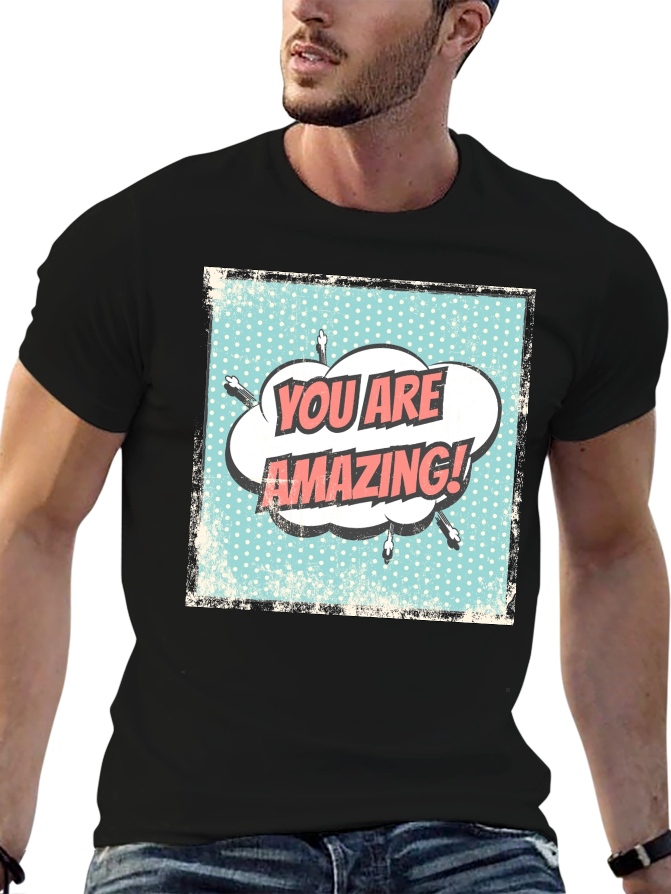 You Are Amazing! Comic Style Graphic Tee