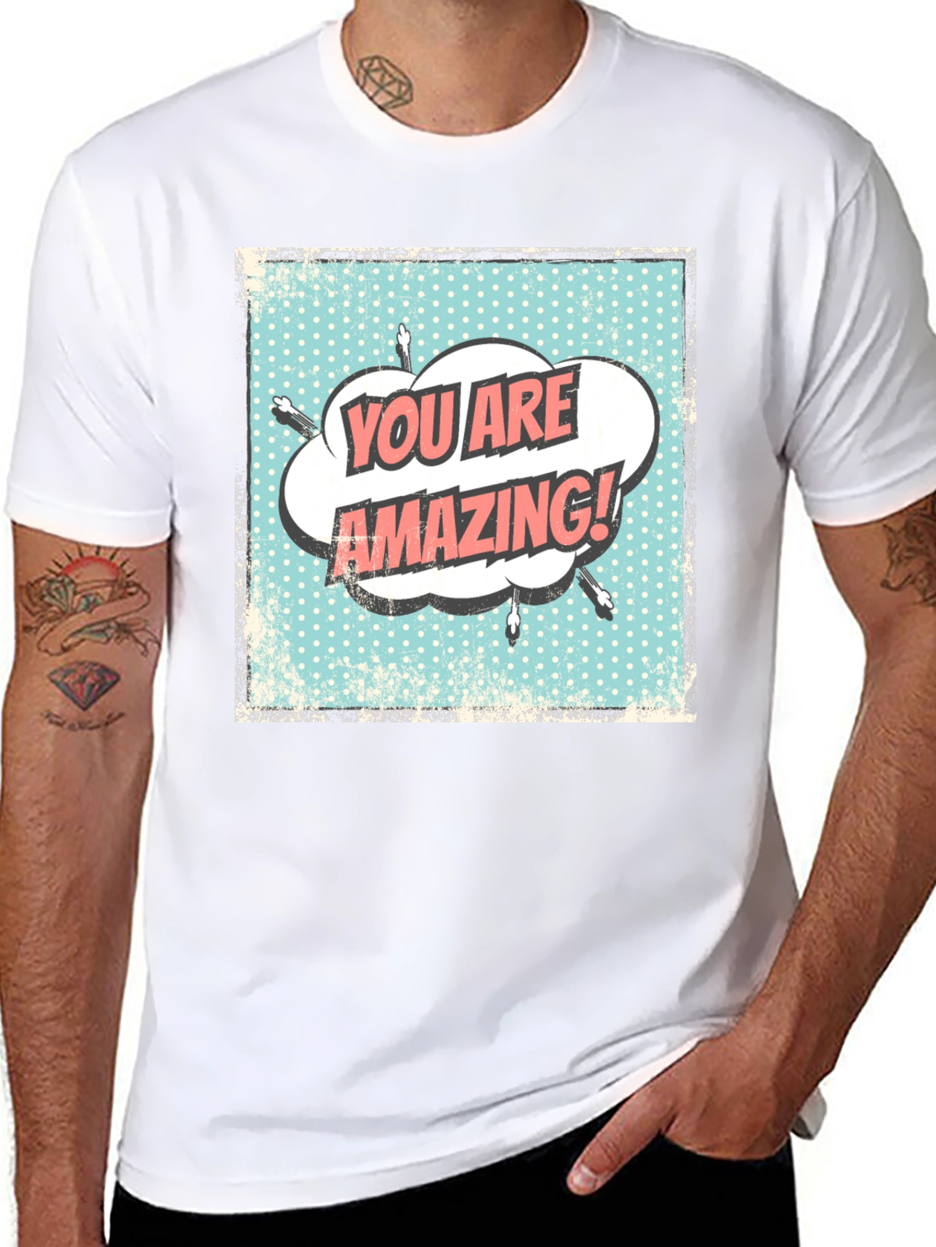 You Are Amazing! Comic Style Graphic Tee