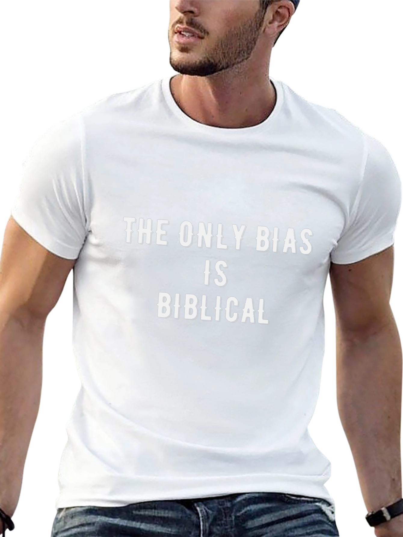 The Only Bias is Biblical Black T-Shirt