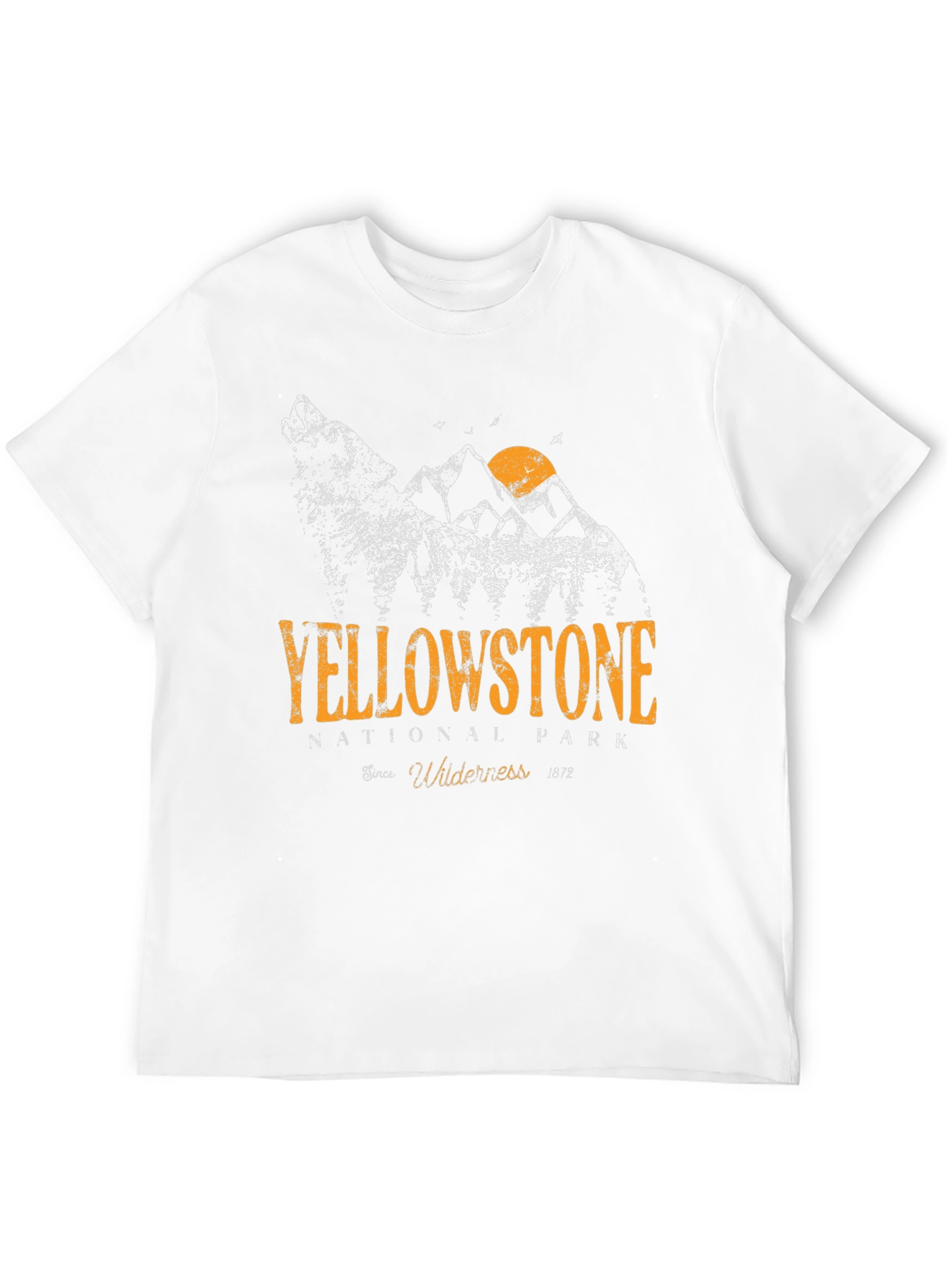 Yellowstone National Park Graphic Tee - Black