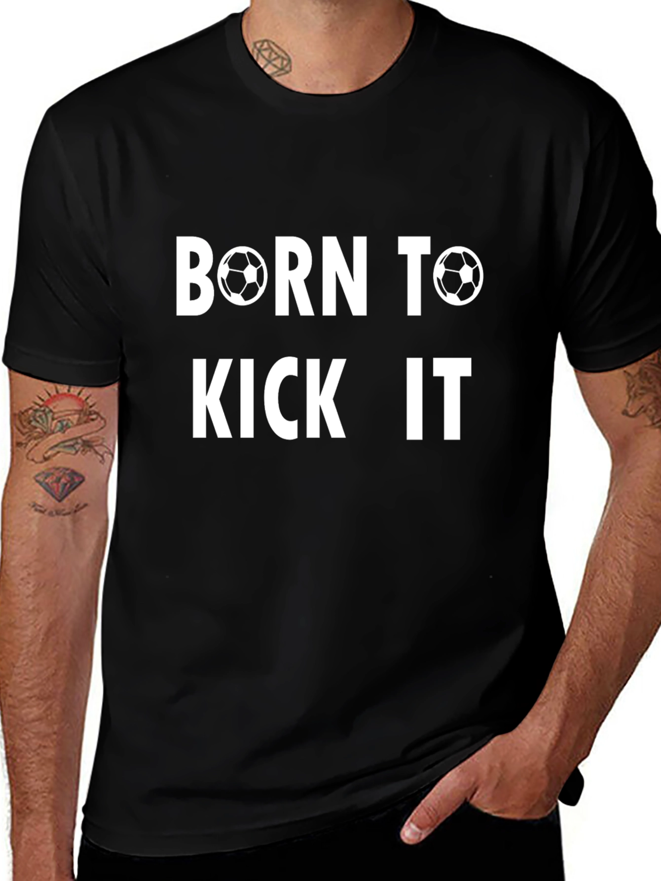 Born to Kick It Soccer T-Shirt