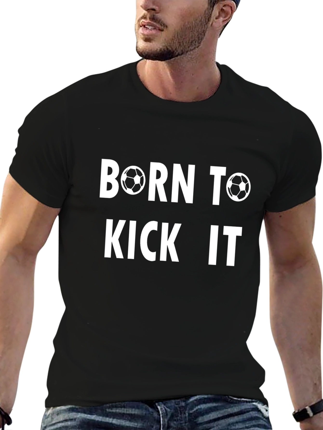 Born to Kick It Soccer T-Shirt