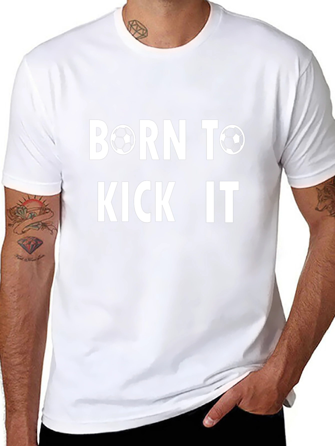 Born to Kick It Soccer T-Shirt