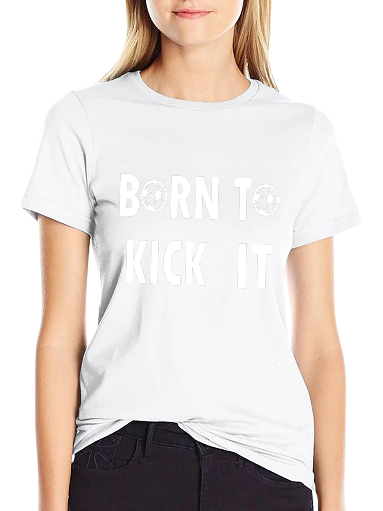 Born to Kick It Soccer T-Shirt