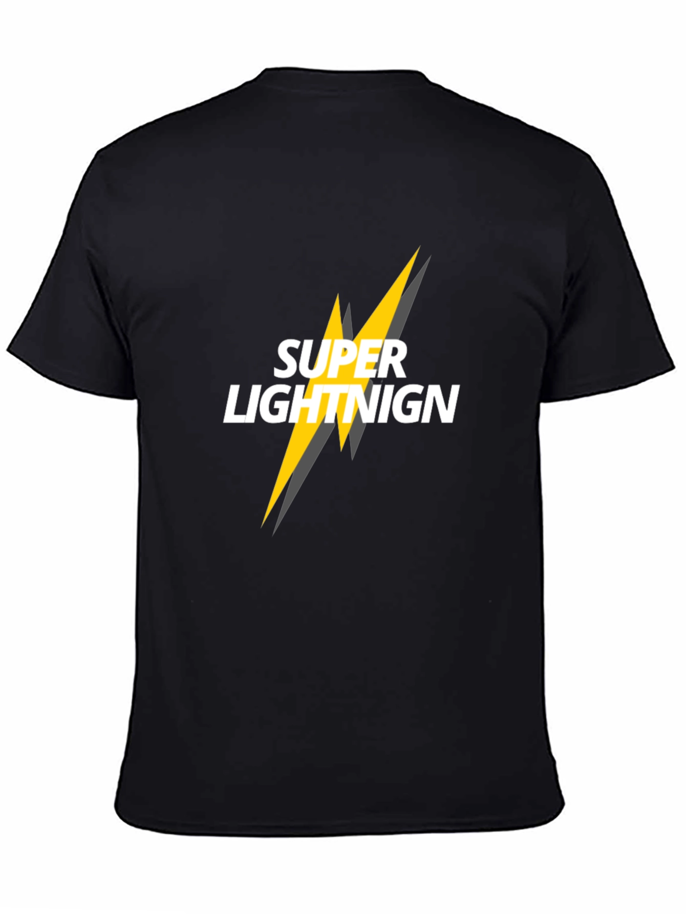 Super Lightnign Graphic Tee - Black T-Shirt